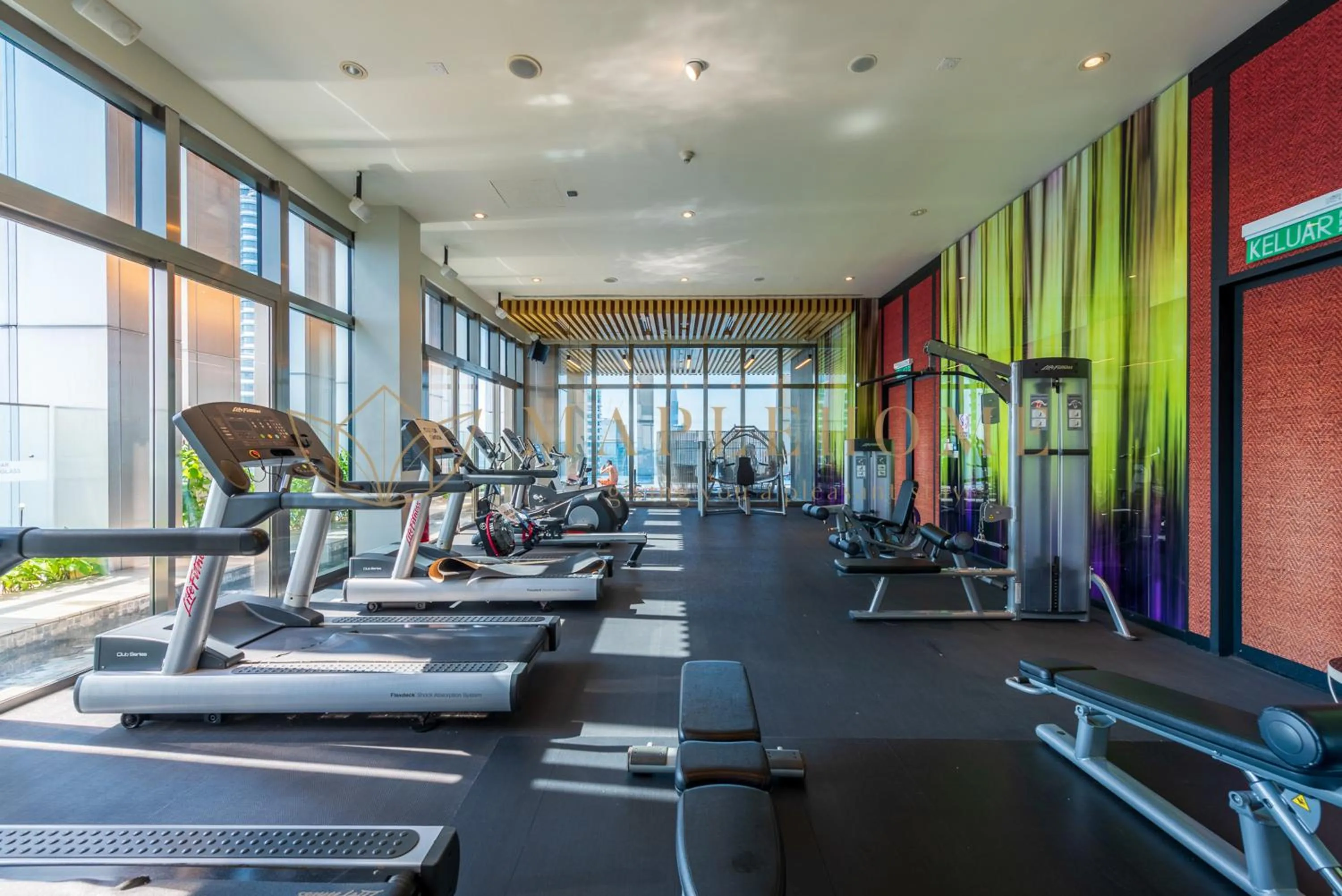Fitness centre/facilities in Tropicana The Residences Premier Suites KLCC