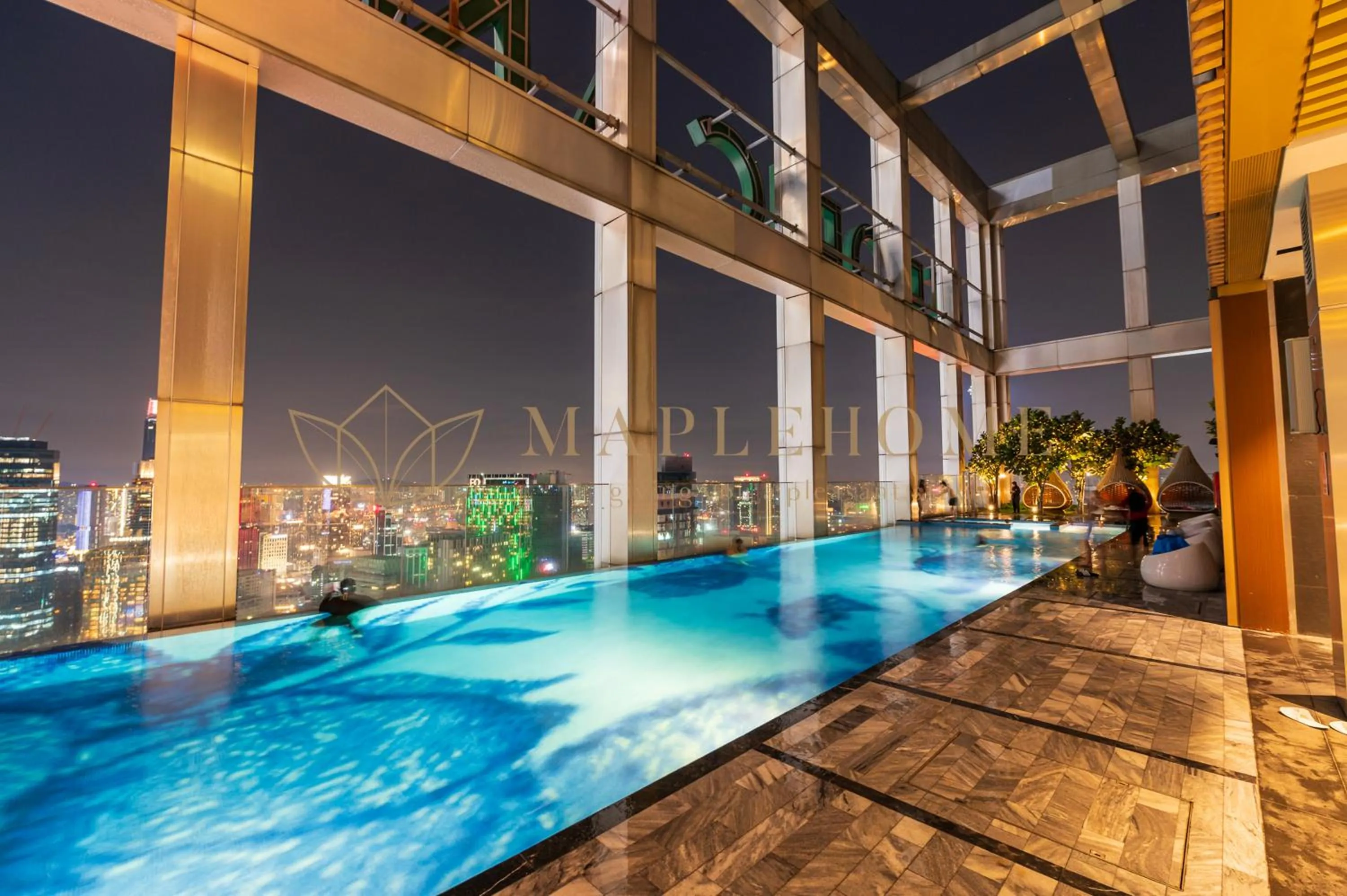 Swimming pool in Tropicana The Residences Premier Suites KLCC