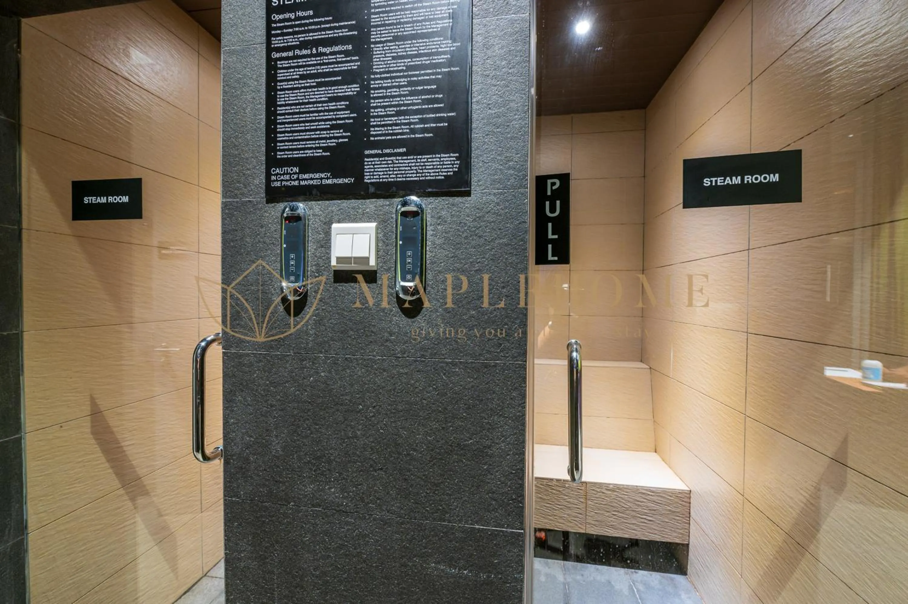 Sauna in Tropicana The Residences Premier Suites KLCC