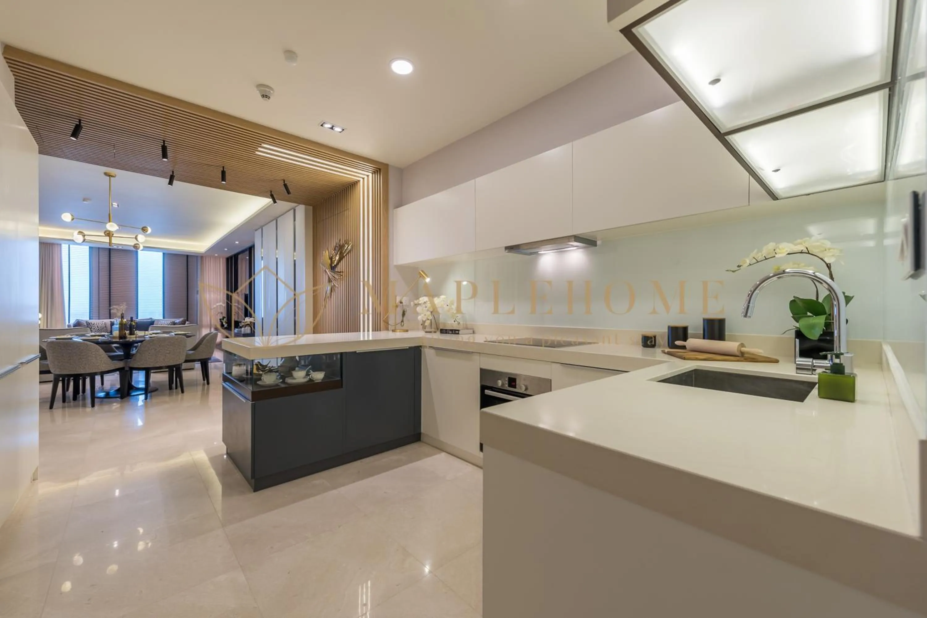 Kitchen or kitchenette in Tropicana The Residences Premier Suites KLCC