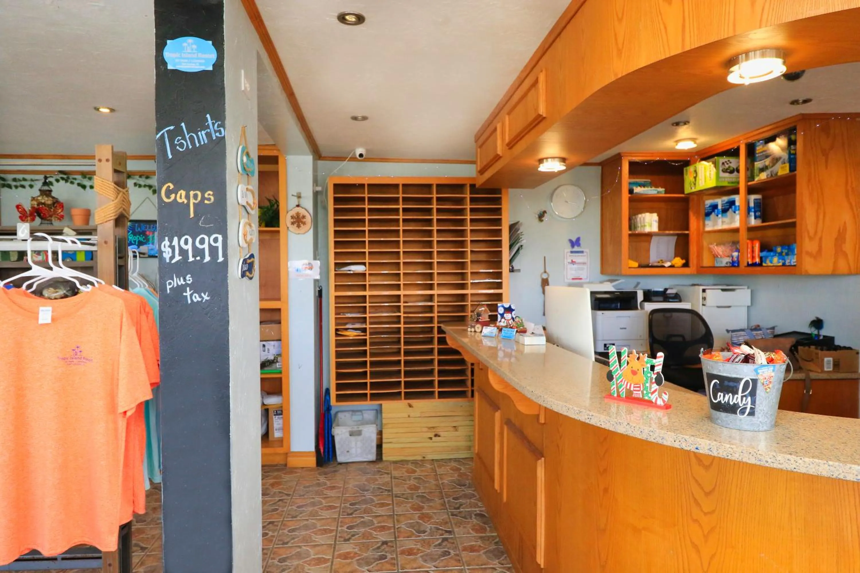 Lobby or reception in Tropic Island Resort