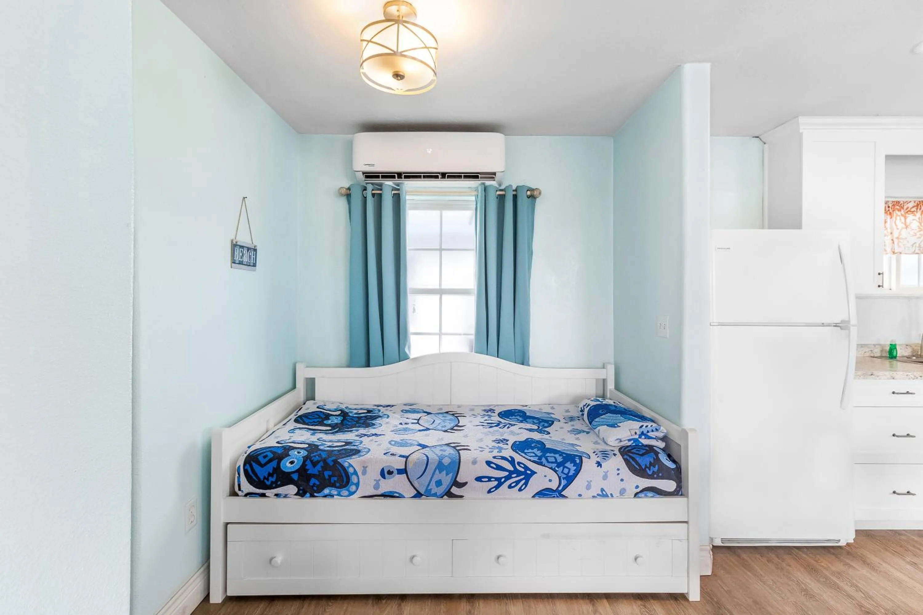 Bed in Tropic Island Resort