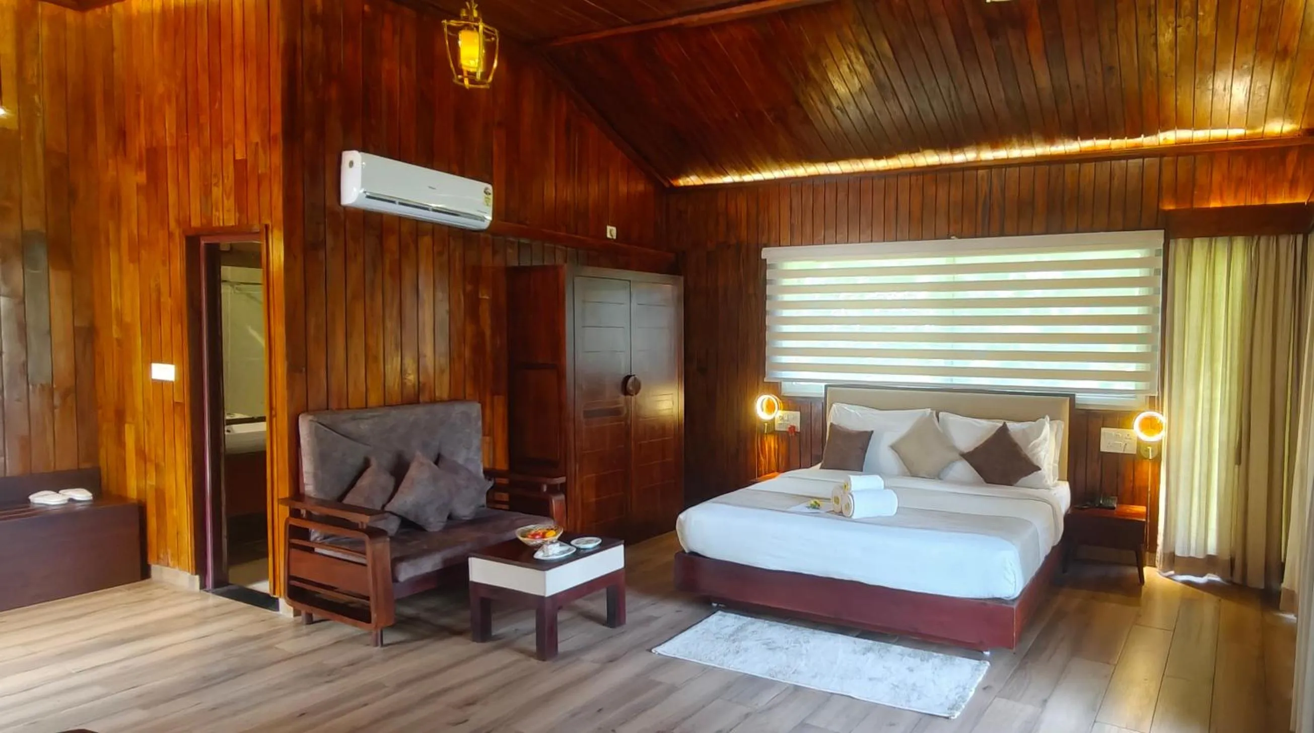Bedroom, Bed in Silent Brook Resort - Coorg