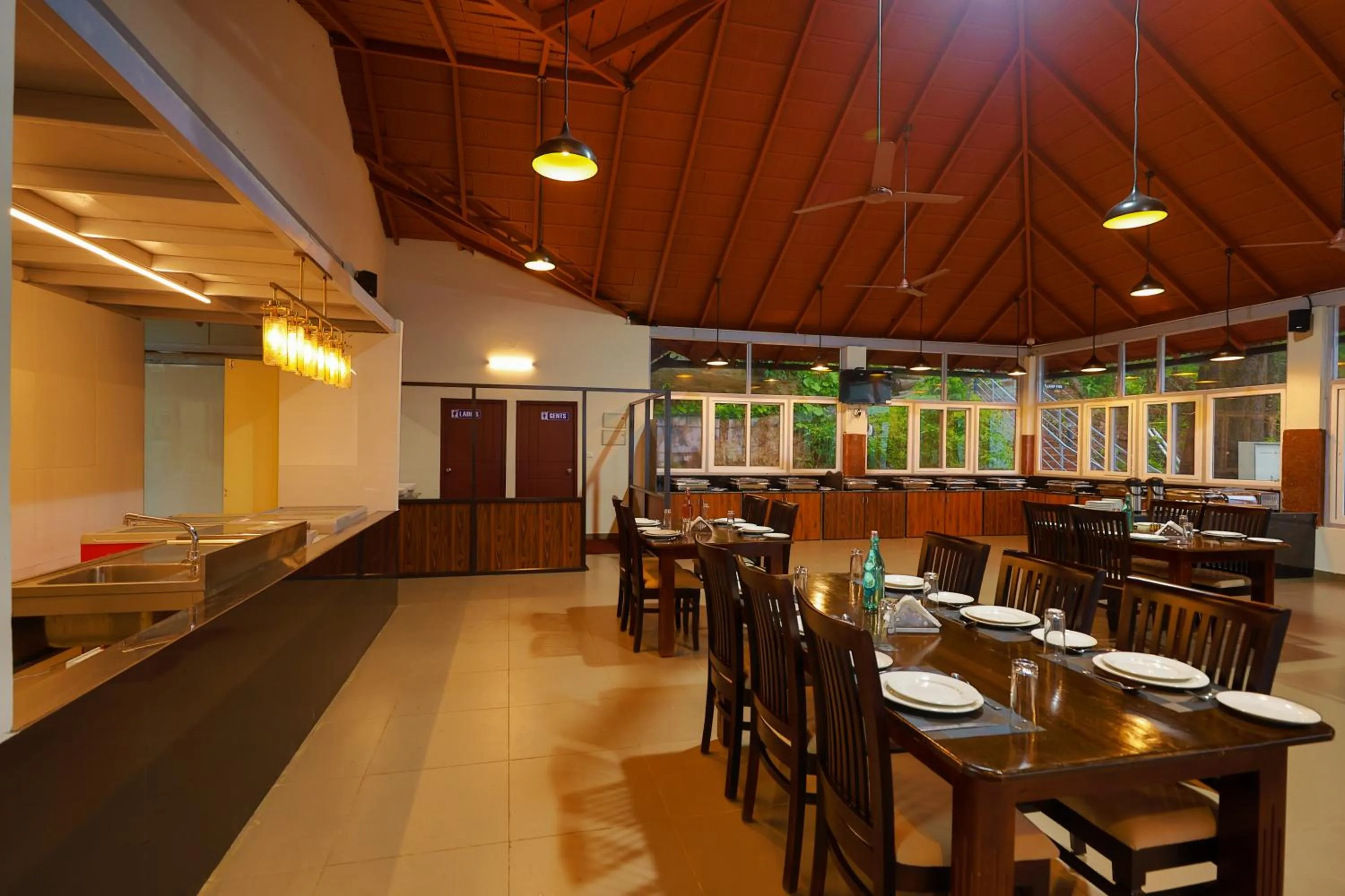 Restaurant/places to eat in Silent Brook Resort - Coorg