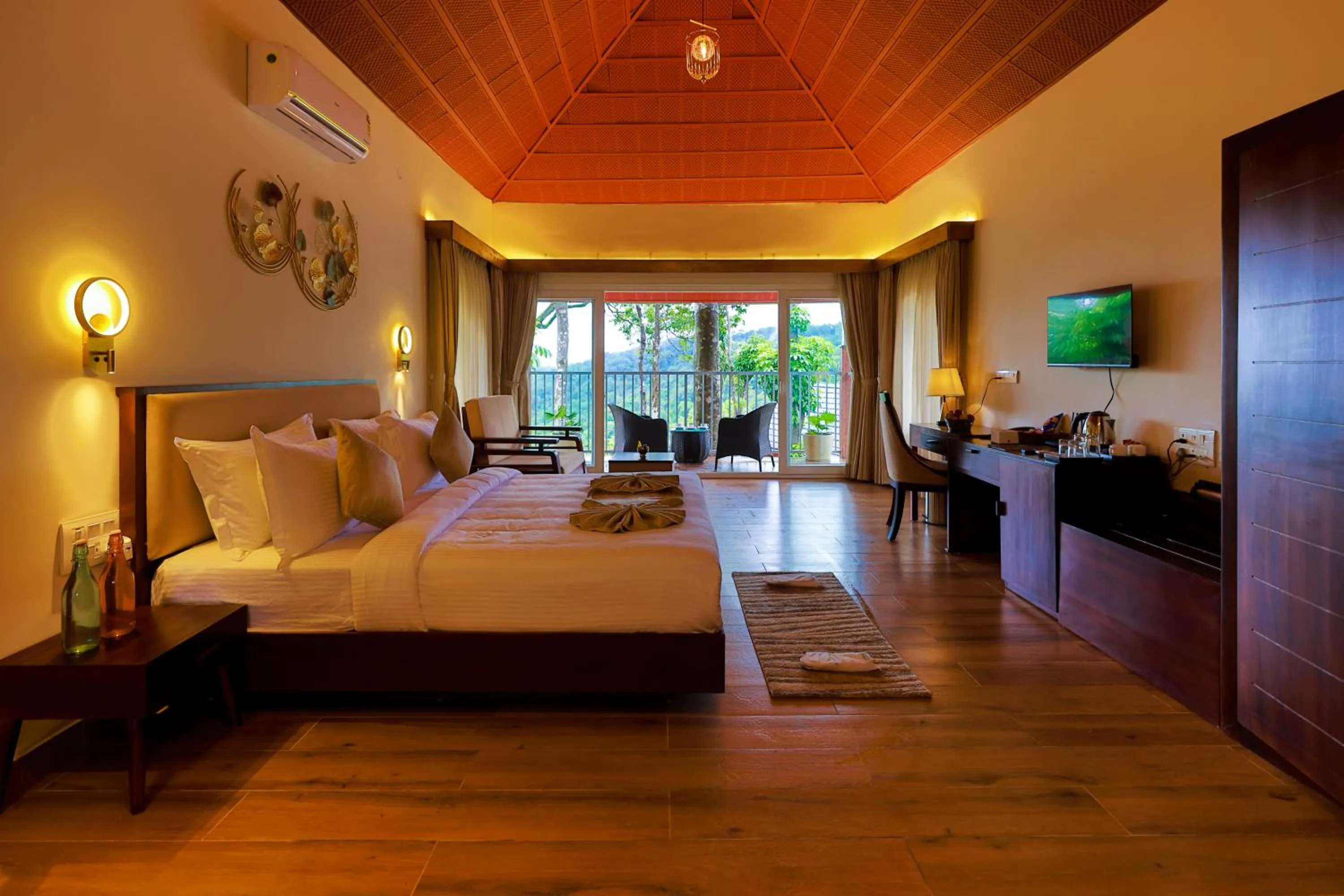 Bedroom, Bed in Silent Brook Resort - Coorg