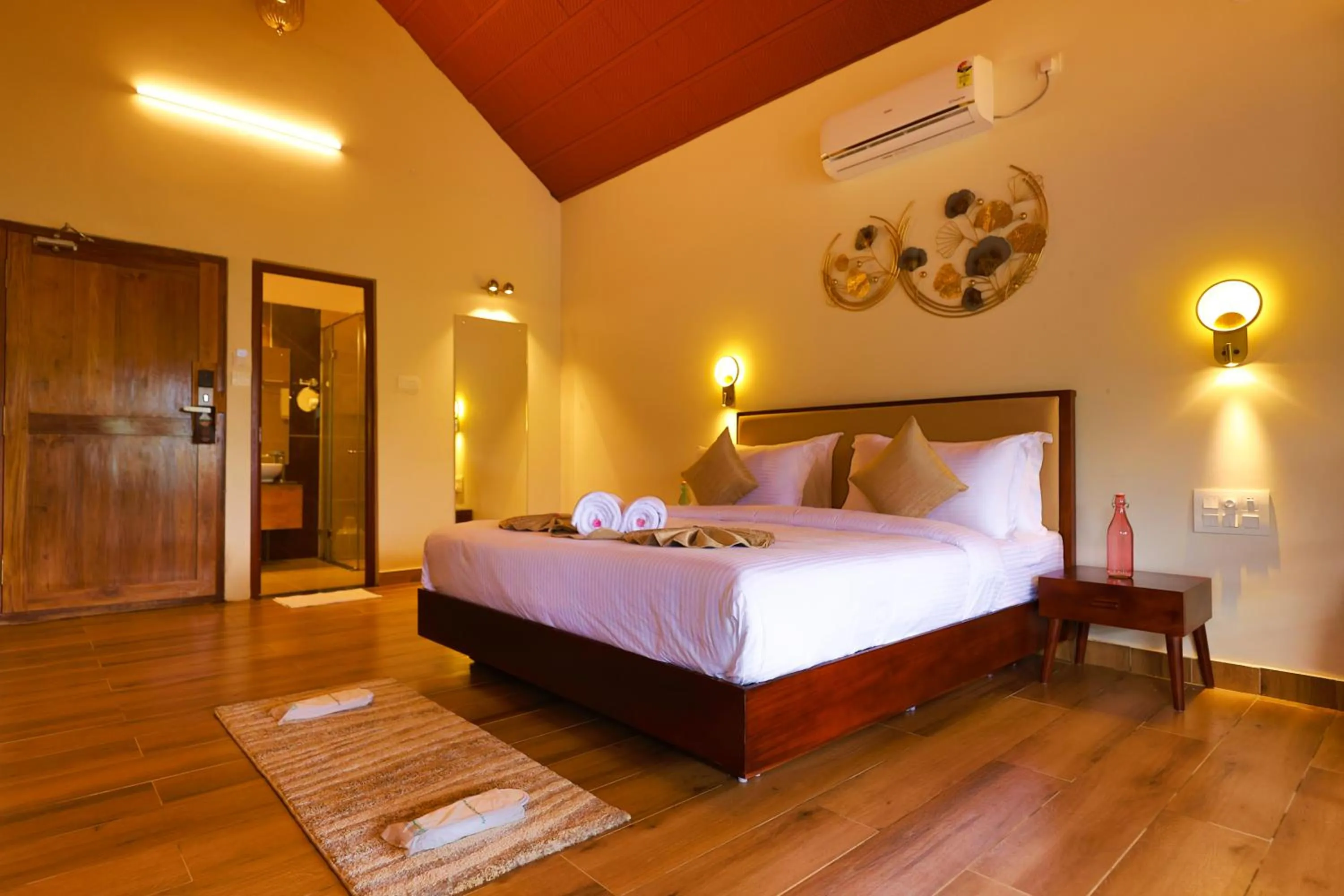 Bed in Silent Brook Resort - Coorg