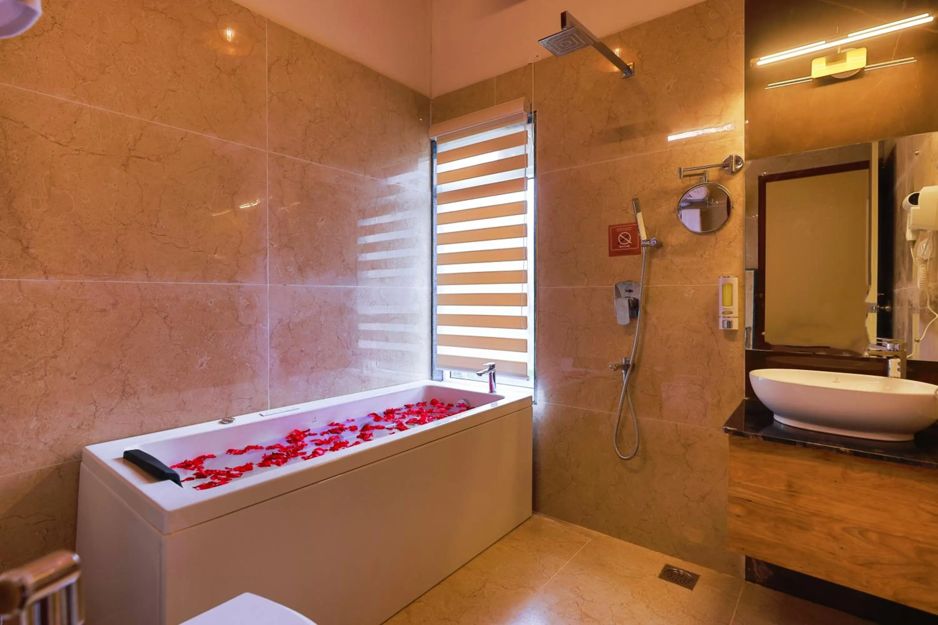 Bathroom in Silent Brook Resort - Coorg