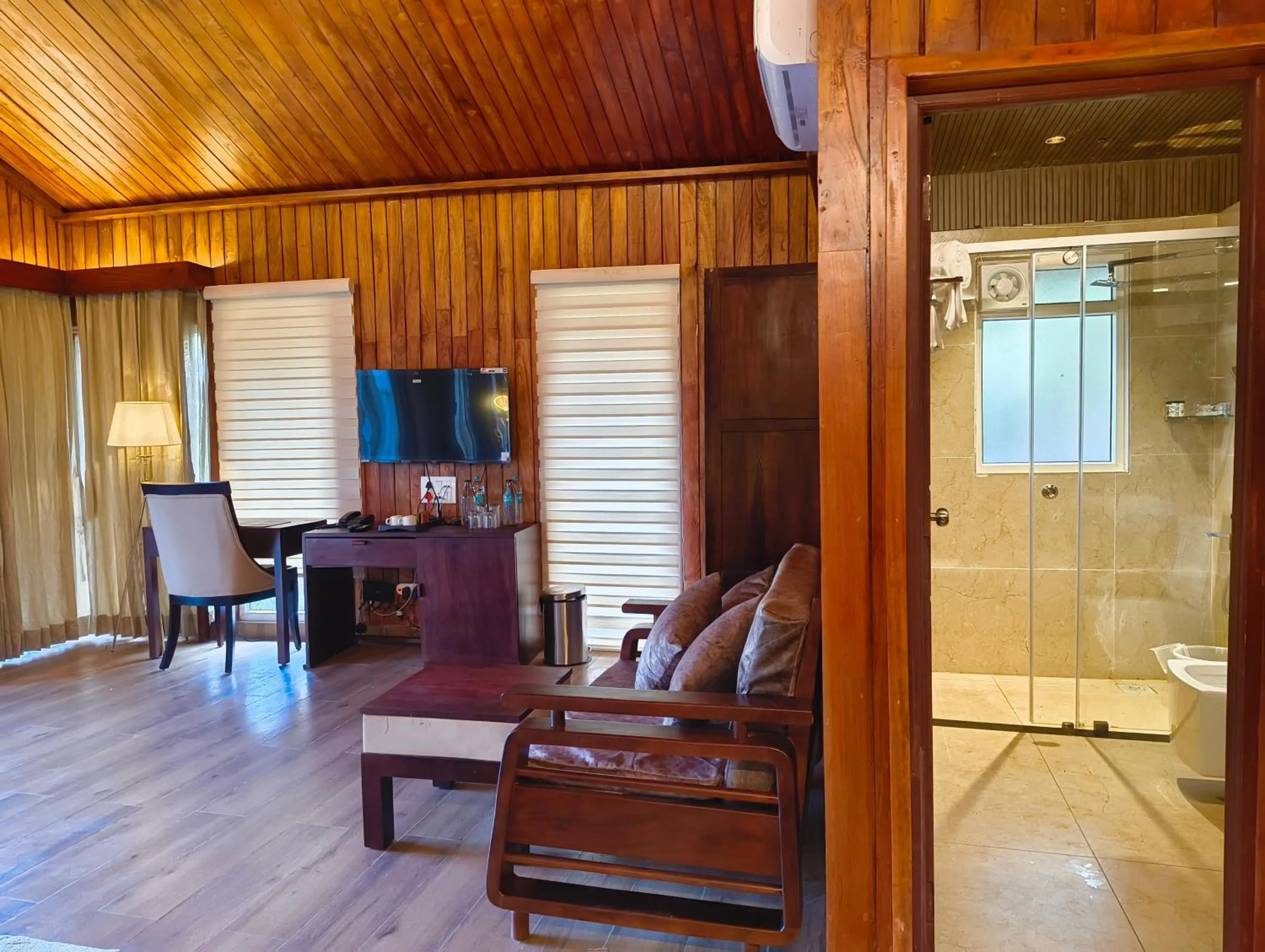 Bathroom in Silent Brook Resort - Coorg
