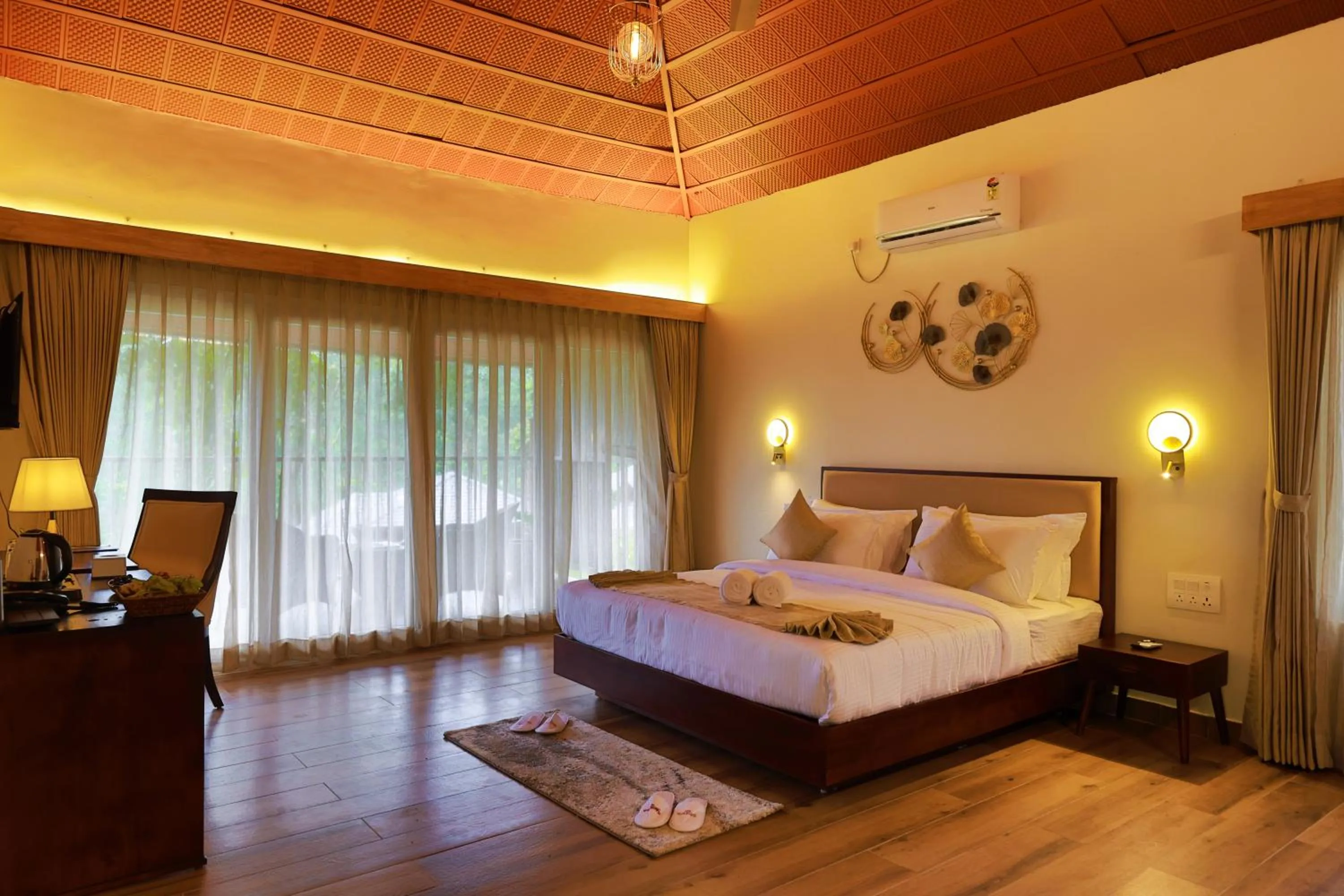 Bedroom, Bed in Silent Brook Resort - Coorg