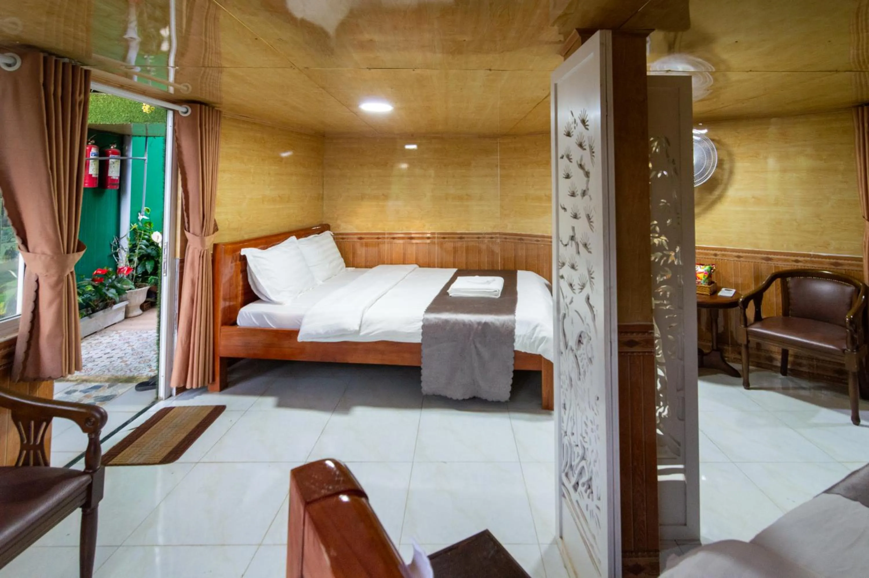 Bed in Robins Guesthouse