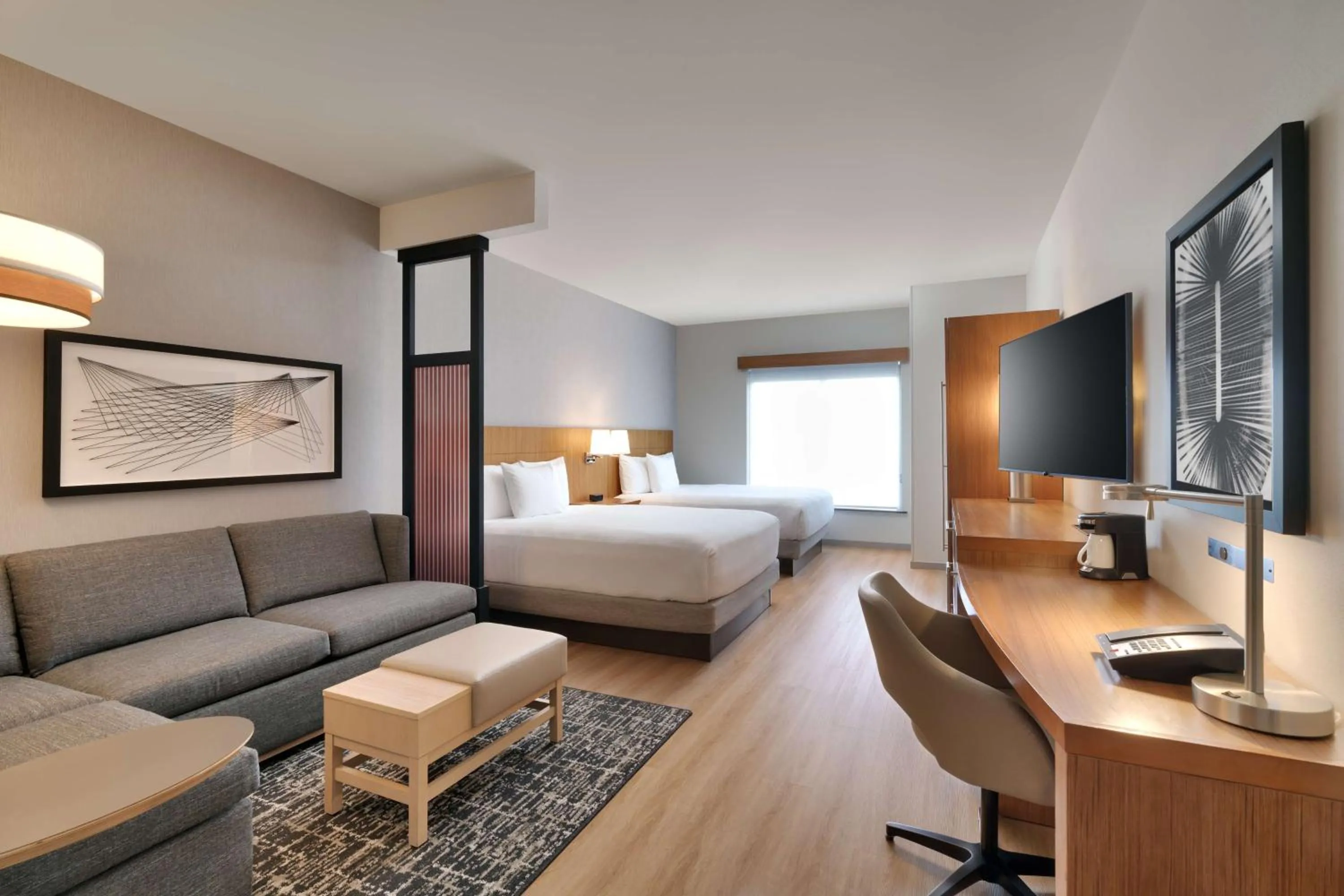 Bedroom, Bed in Hyatt Place at Anaheim Resort / Convention Center