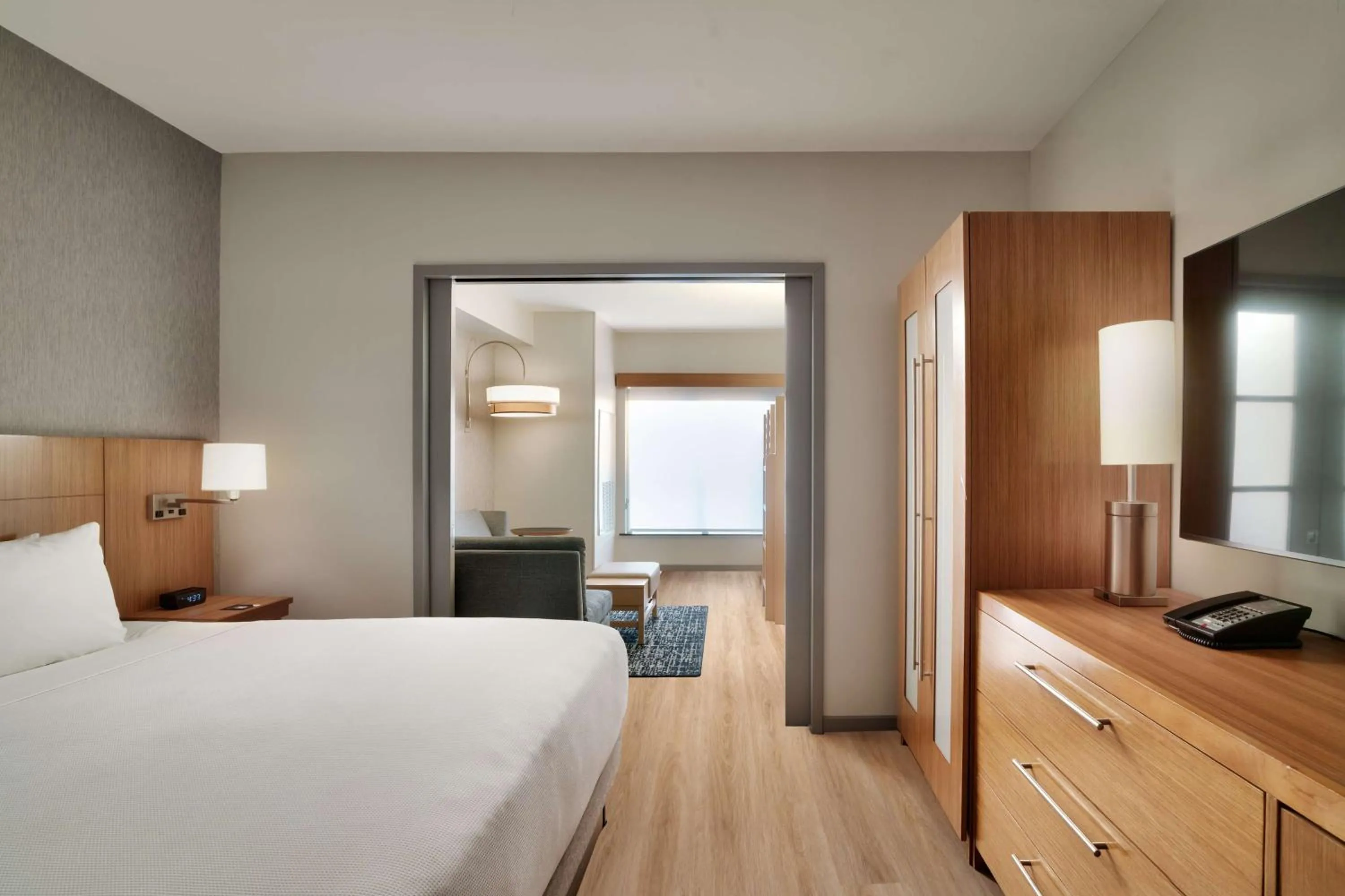 Bedroom, Bed in Hyatt Place at Anaheim Resort / Convention Center