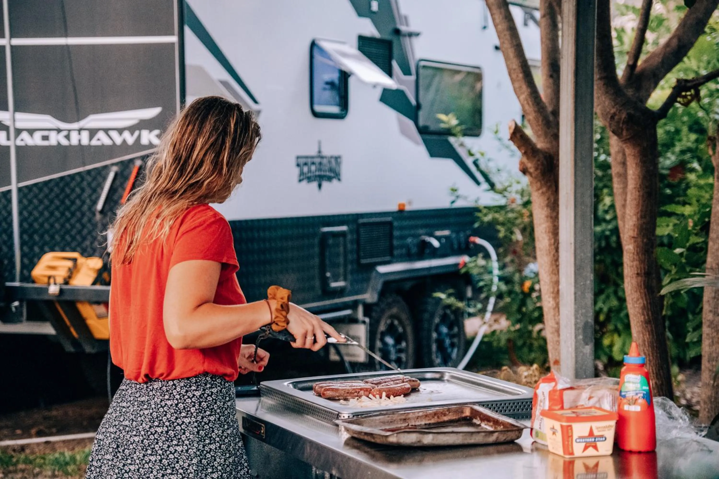 BBQ facilities in BIG4 Howard Springs Holiday Park