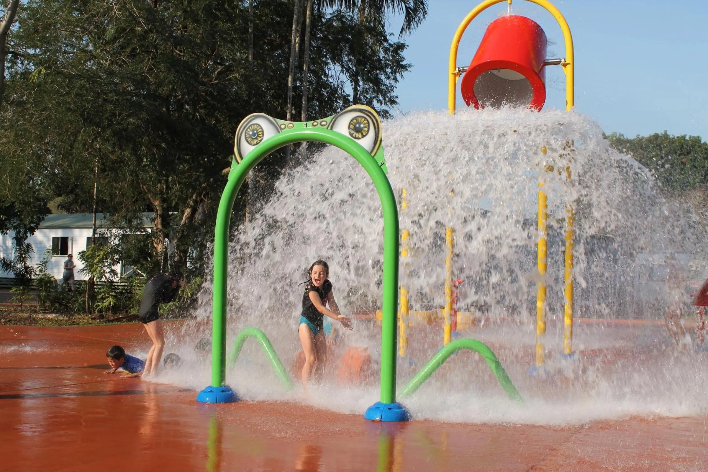 Aqua park in BIG4 Howard Springs Holiday Park