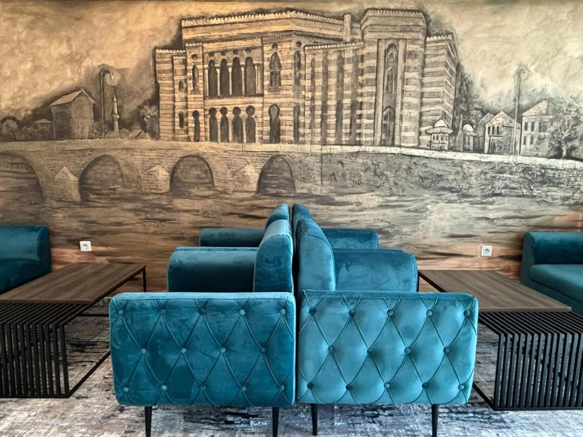 Seating area in Hotel Residence Travnik