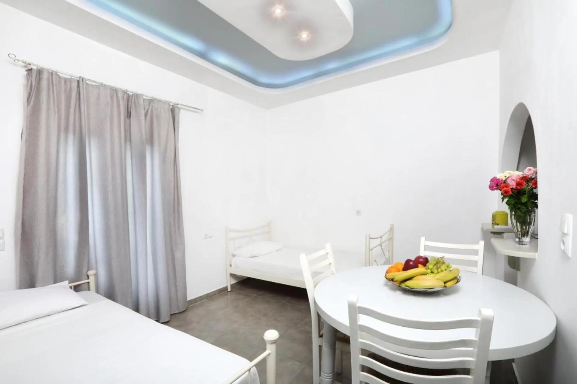 Bed in Verykokkos Pension I