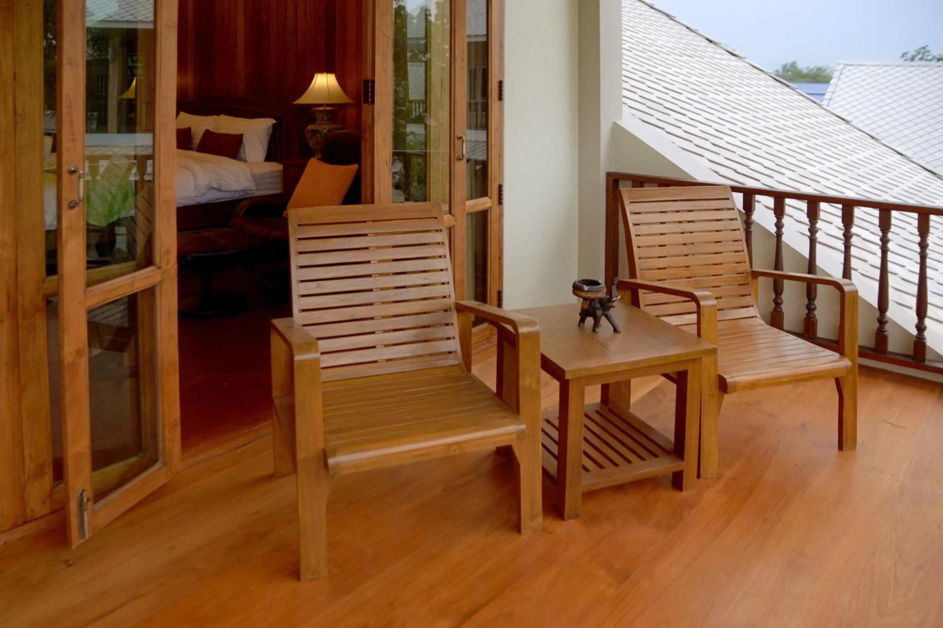 Balcony/Terrace in Scent of Sukhothai Resort