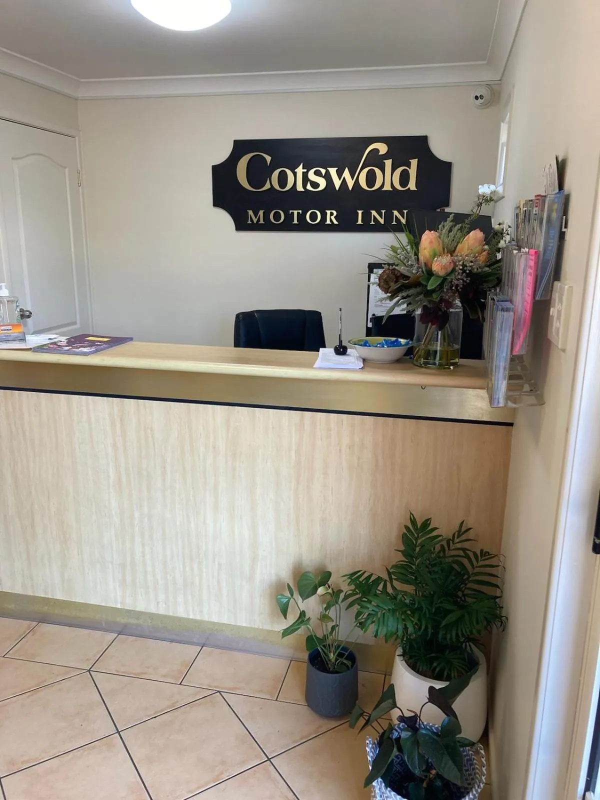 Lobby or reception in Cotswold Motor Inn