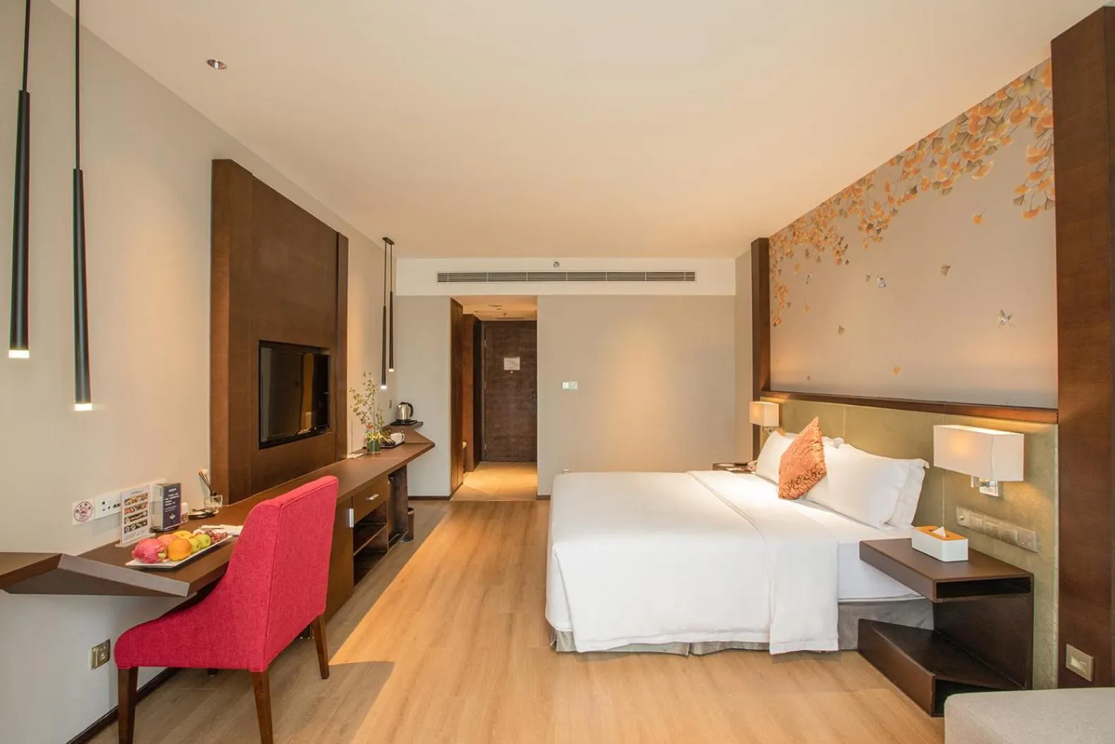 Bed in Lia Charlton Hotel Shenzhen