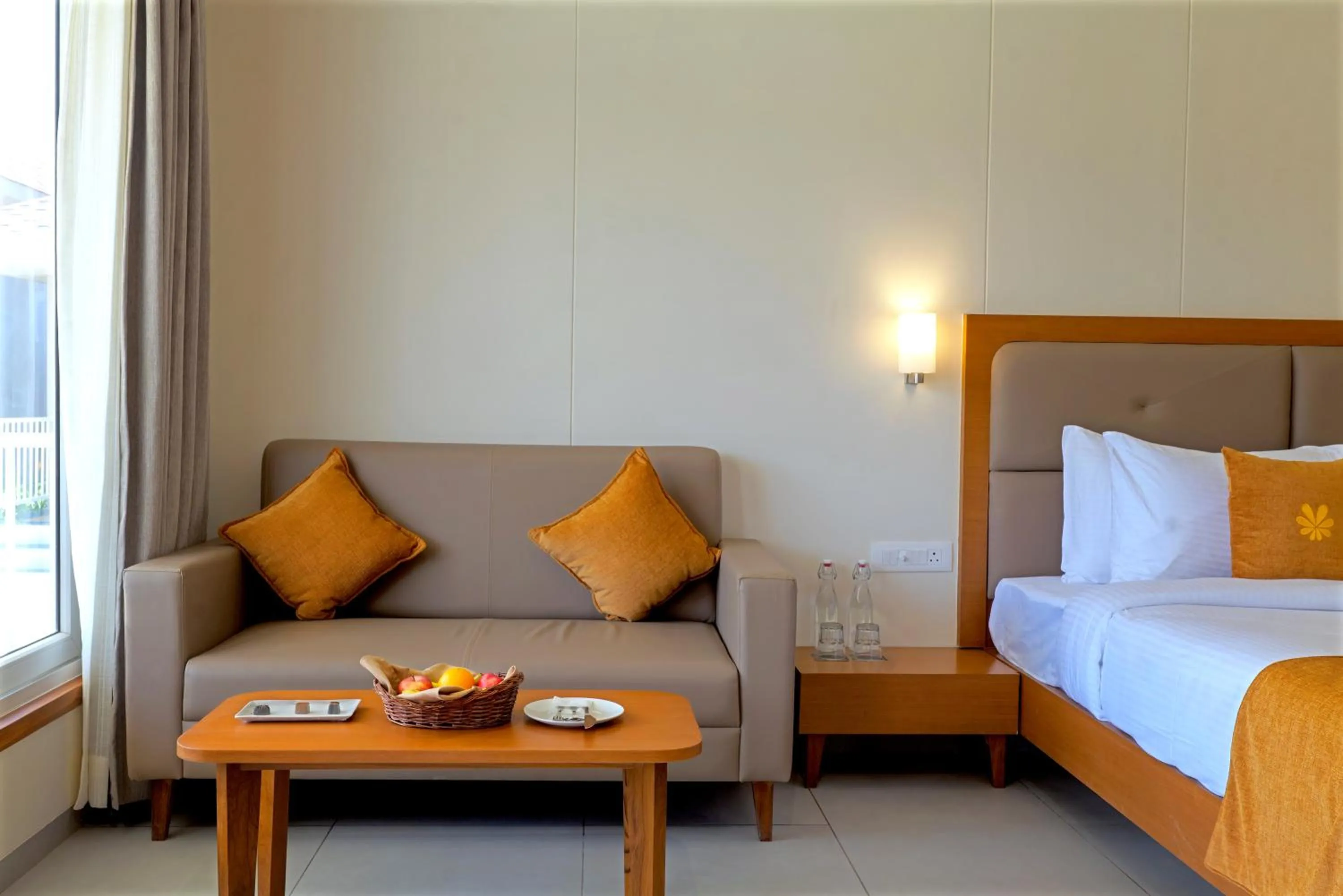 Bed in The Gold Beach Annexe