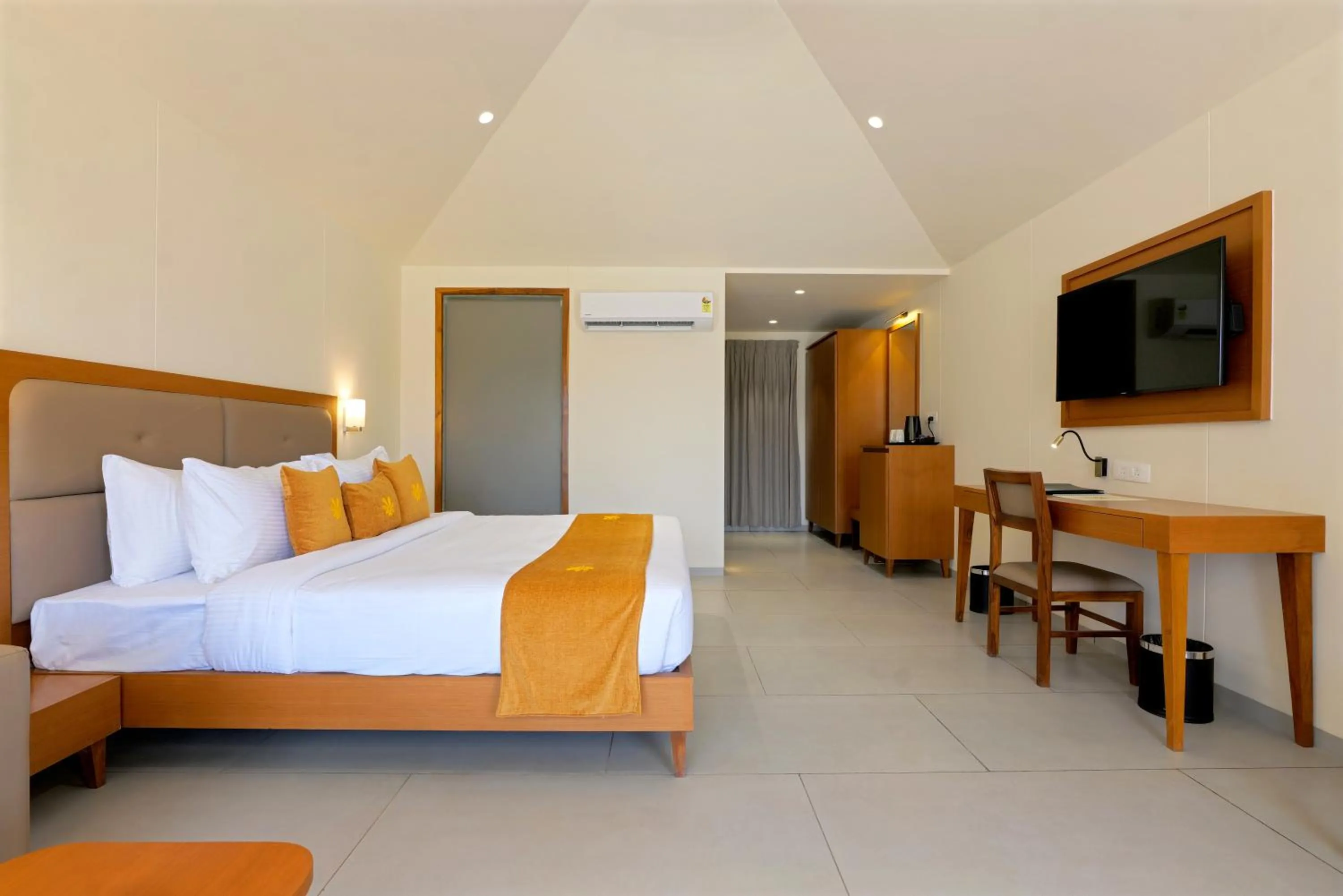 Bed in The Gold Beach Annexe