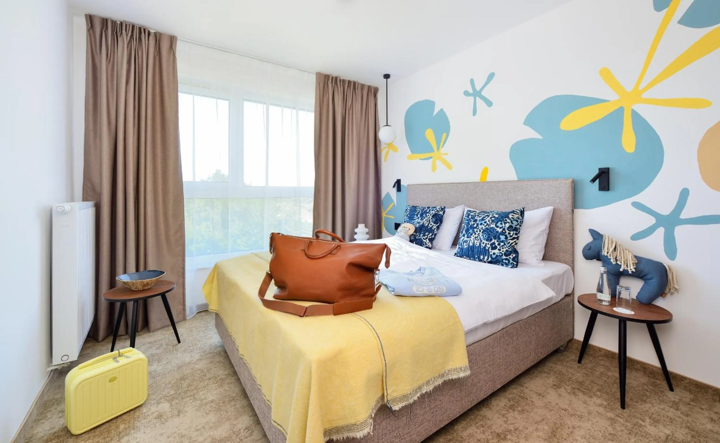 Bed in Arche Nałęczów & SPA dawne Sanatorium Milicyjne