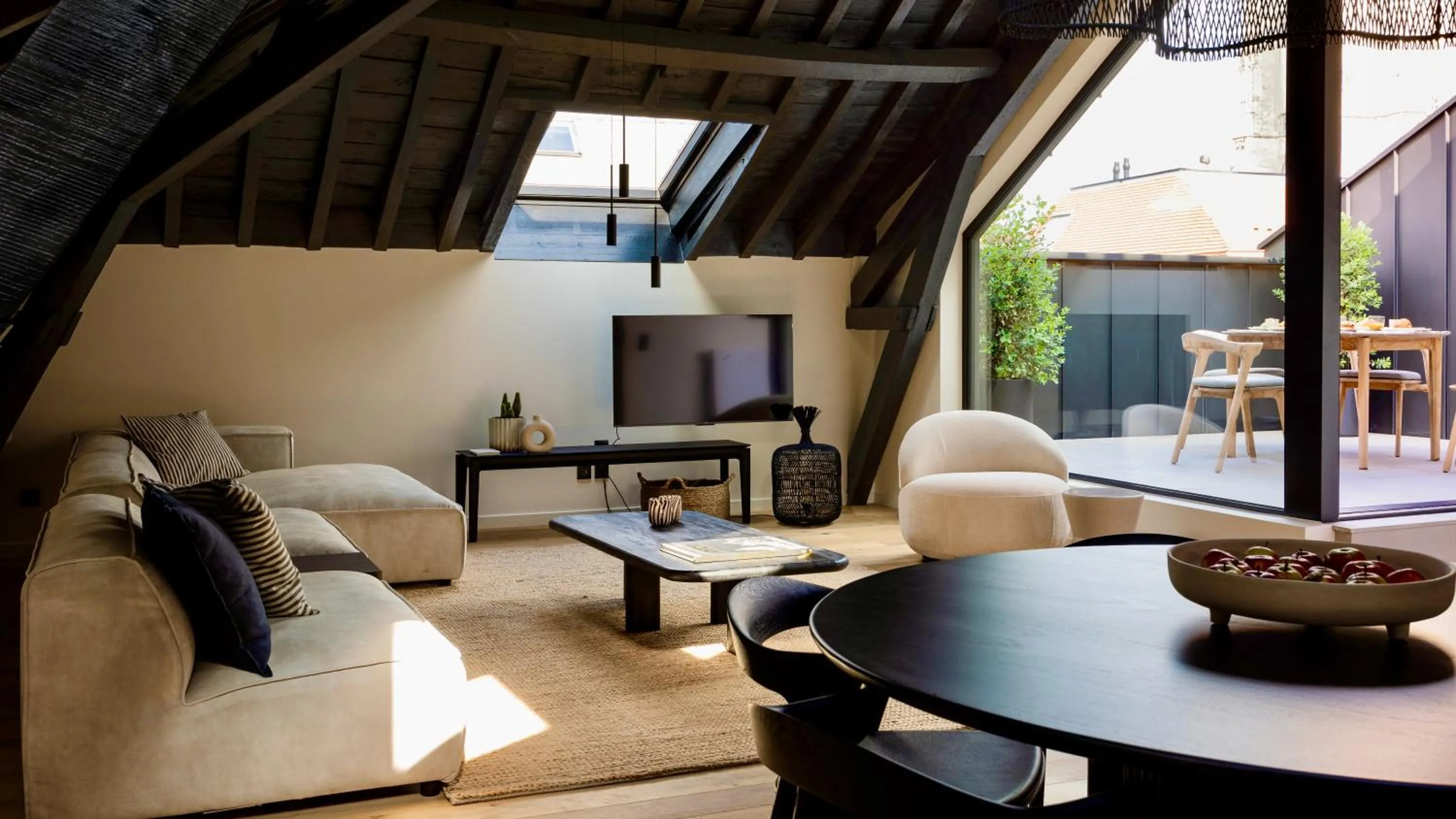 Living room in De Gulden Poorte, a LXRYHOME Hotel Collection