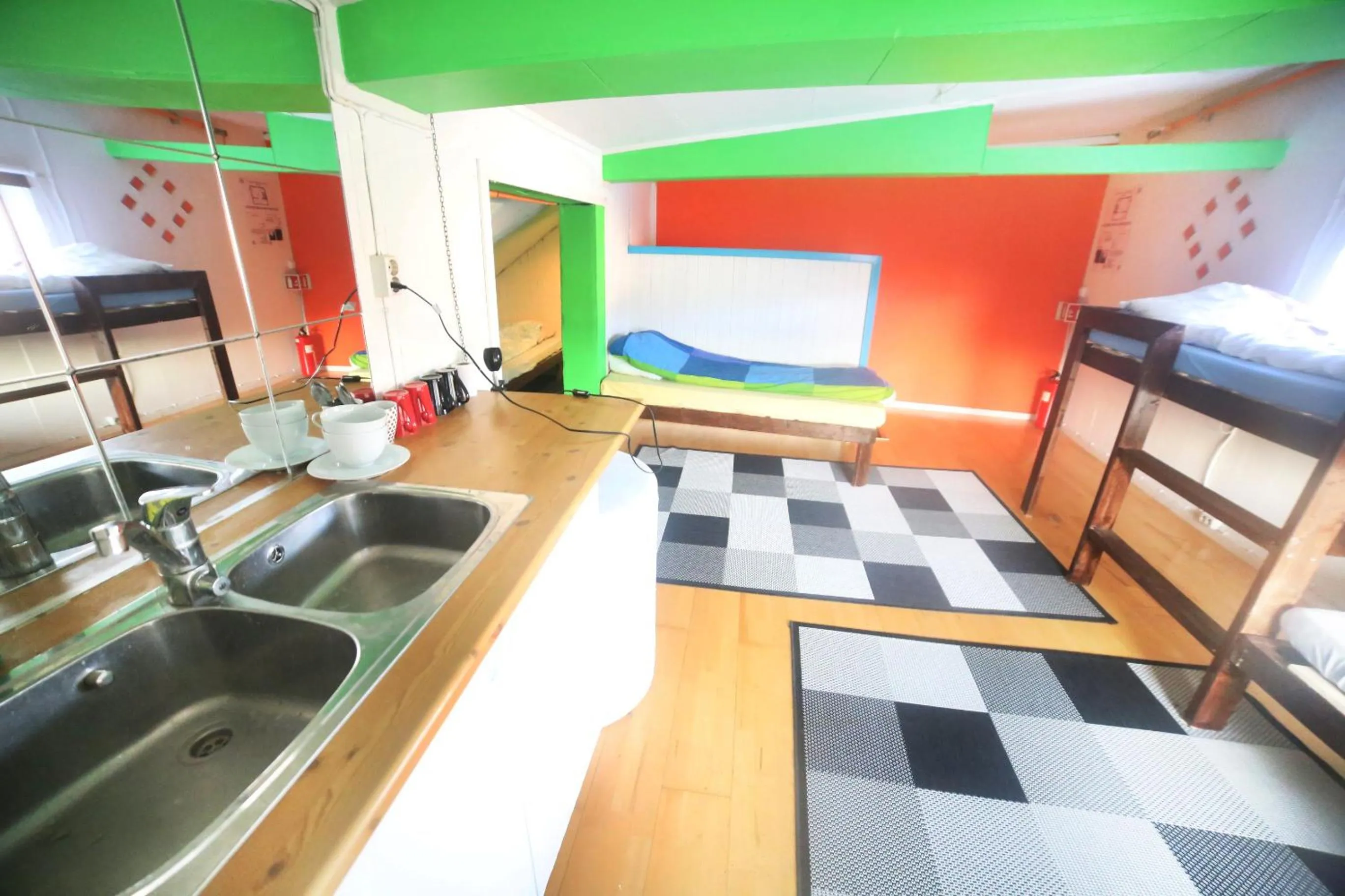 bunk bed, Bed in Tromso Activities Hostel