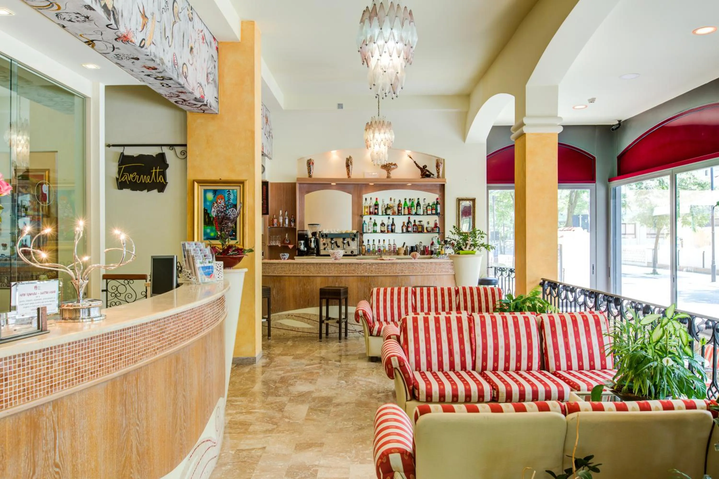 Lobby or reception in Hotel Splendid