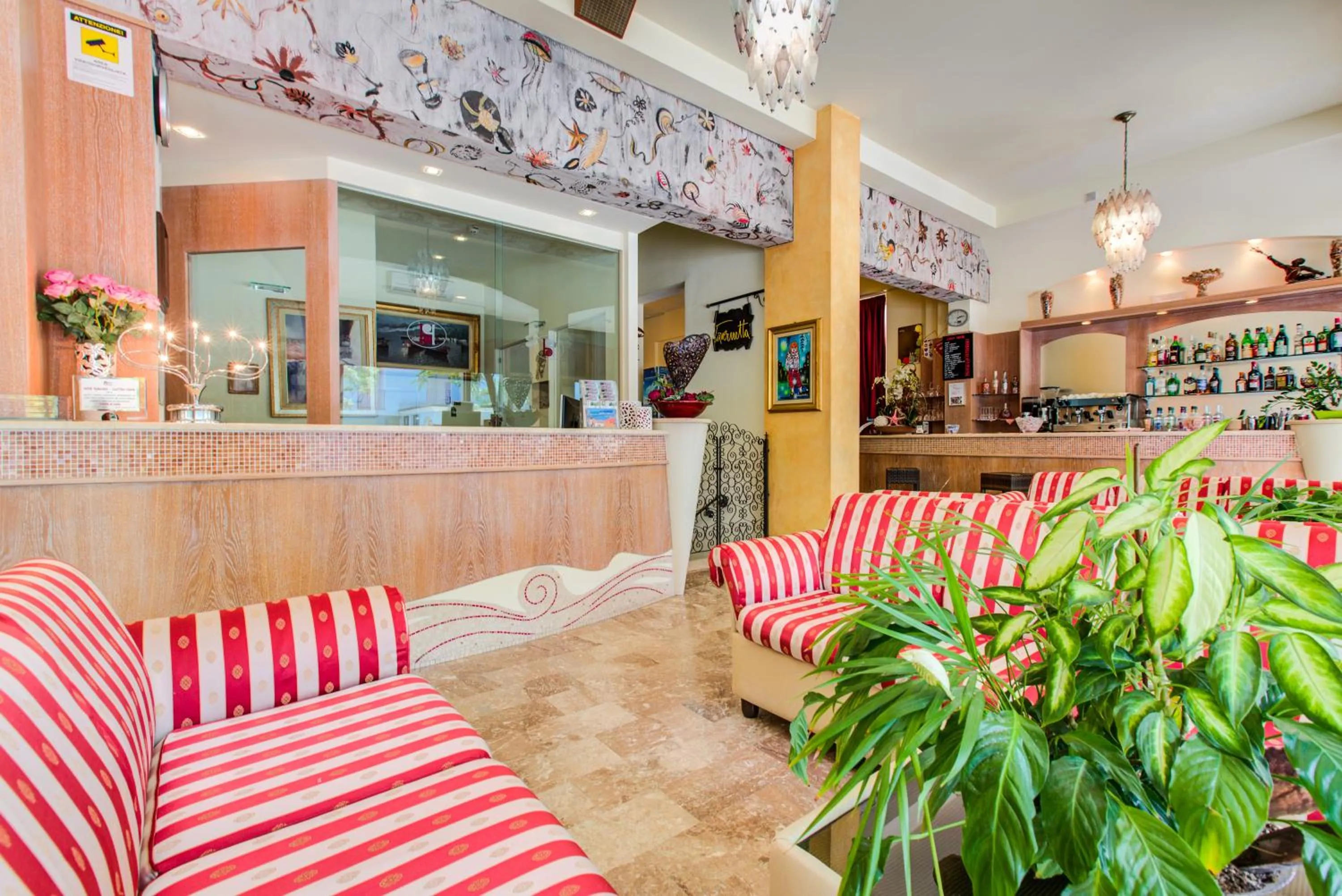 Lobby or reception in Hotel Splendid