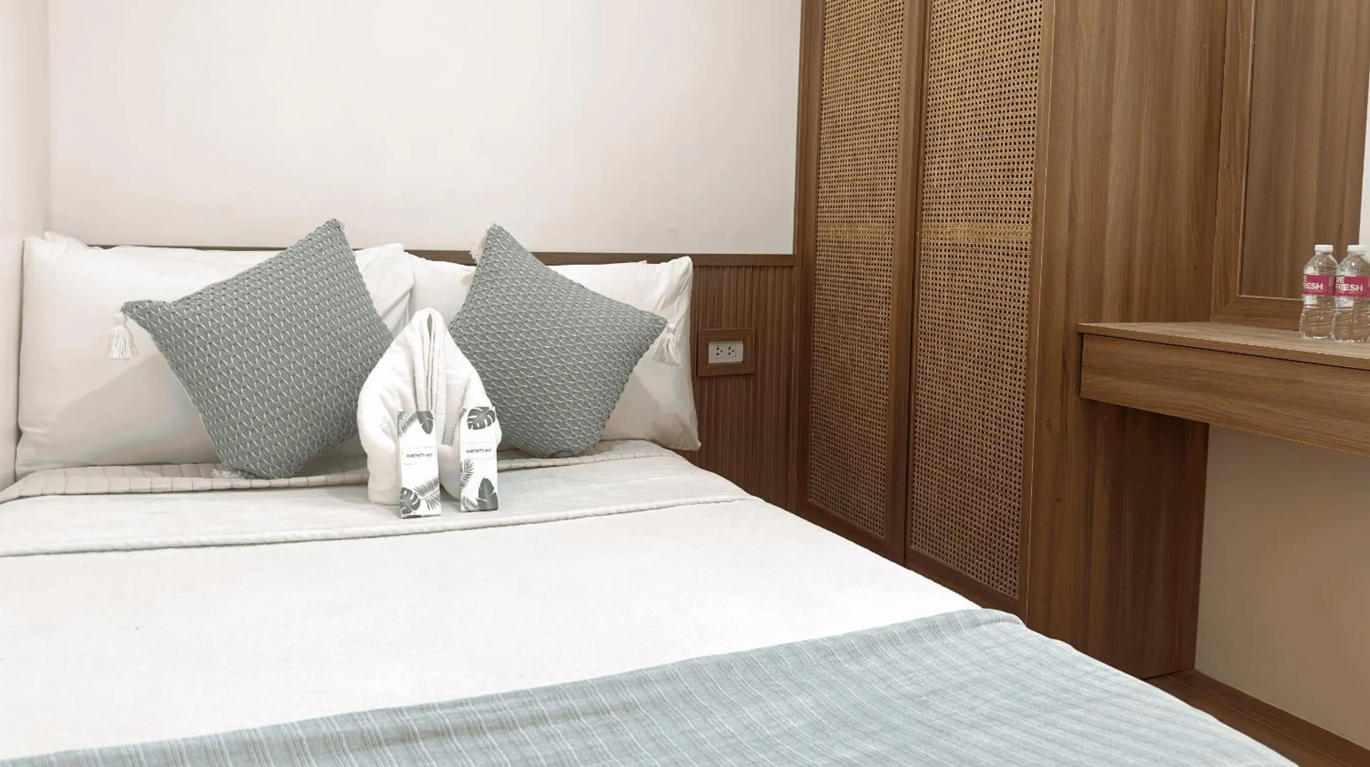 Bed in MMaple Residences Talisay