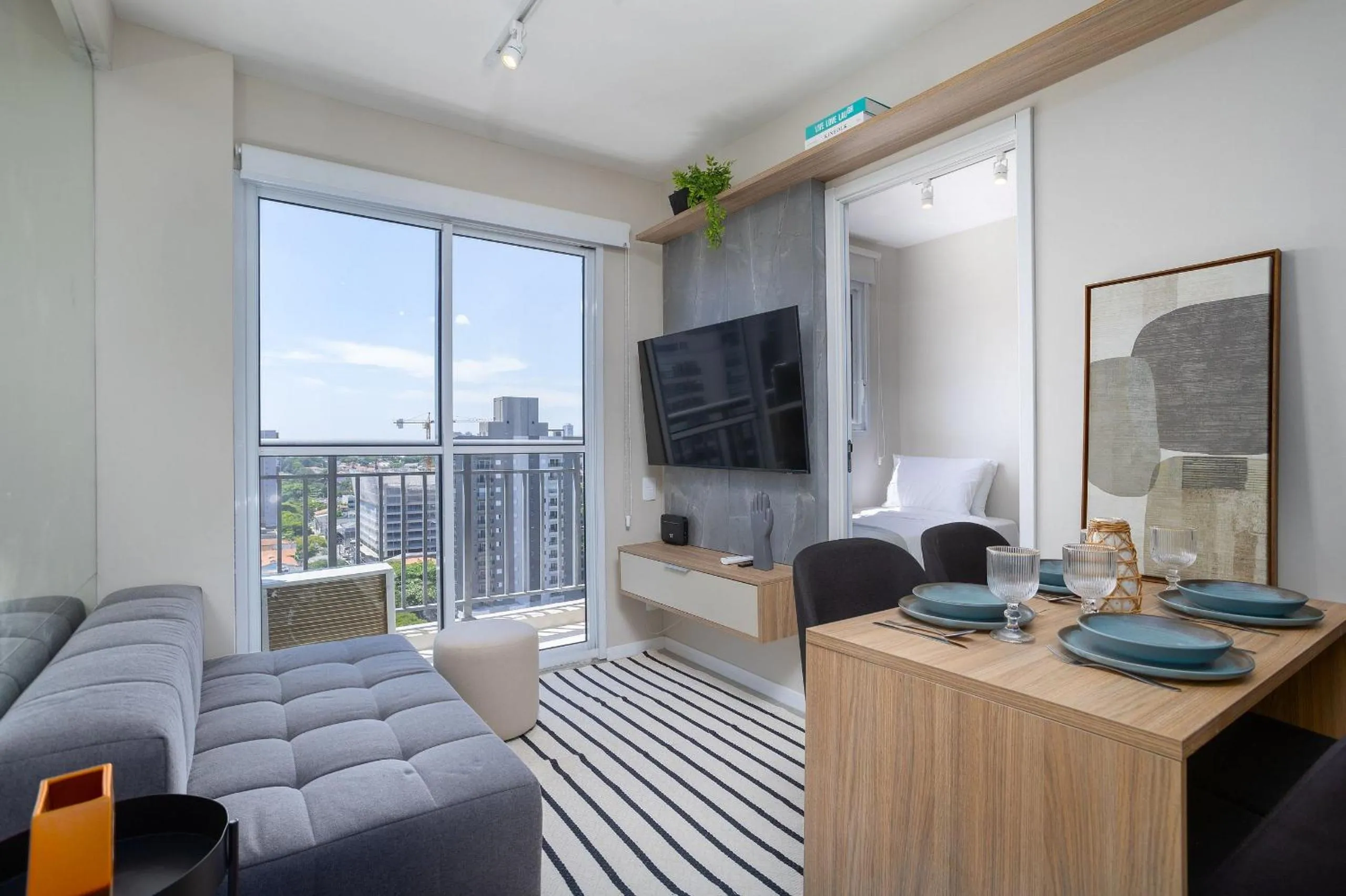 Living room in Composite Moema