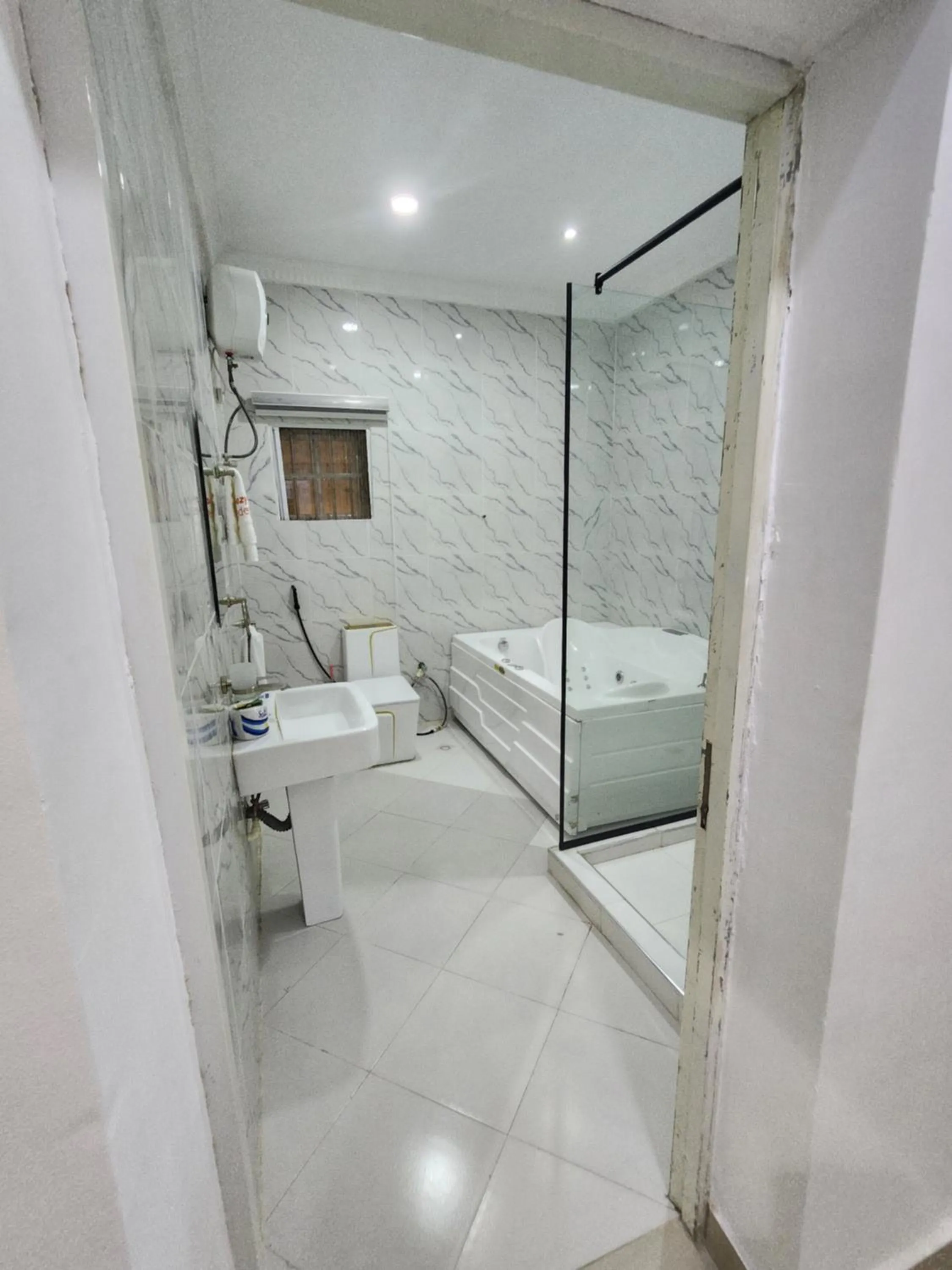 Bathroom in Cozy Residence Abuja