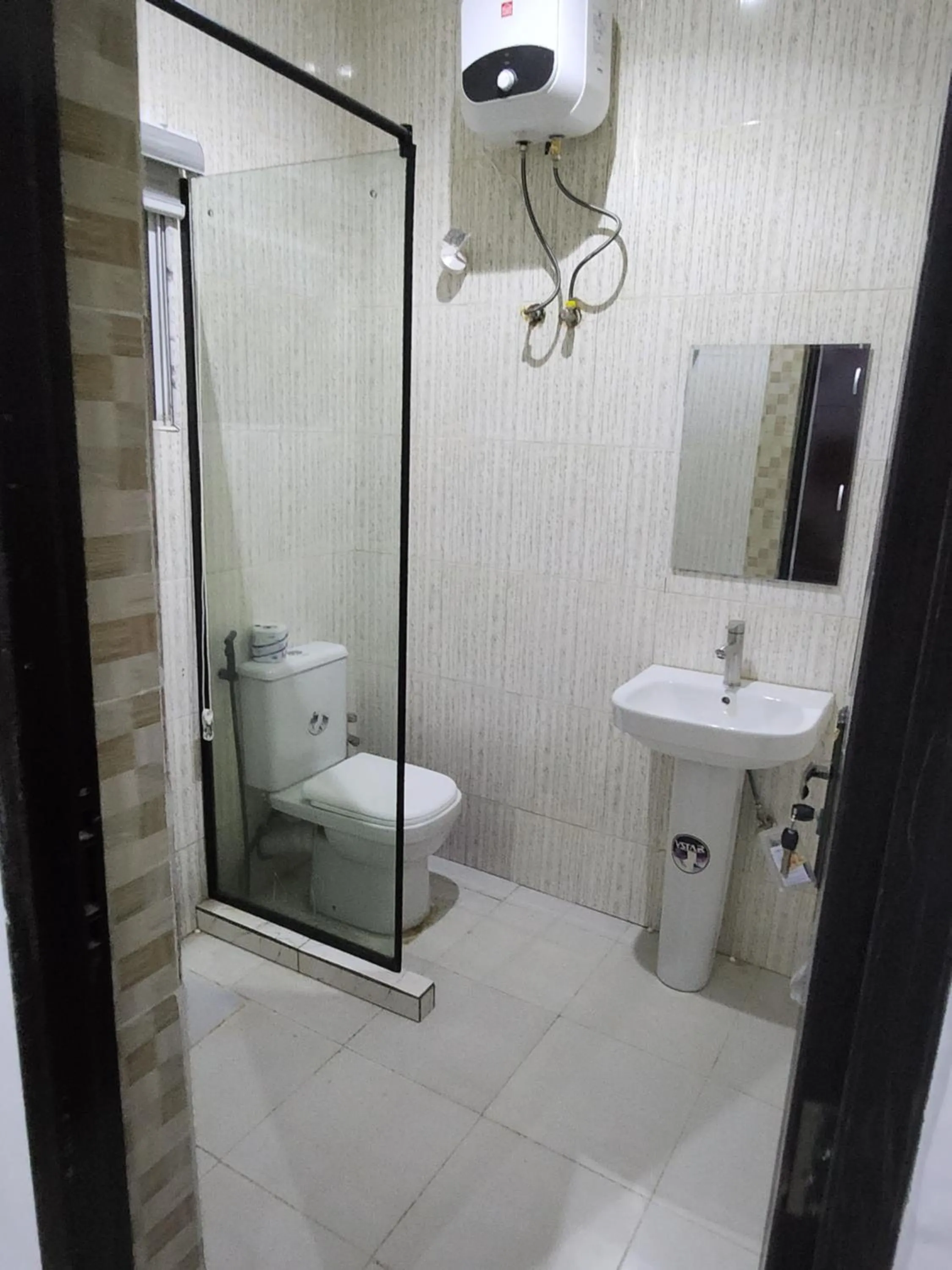 Bathroom in Cozy Residence Abuja