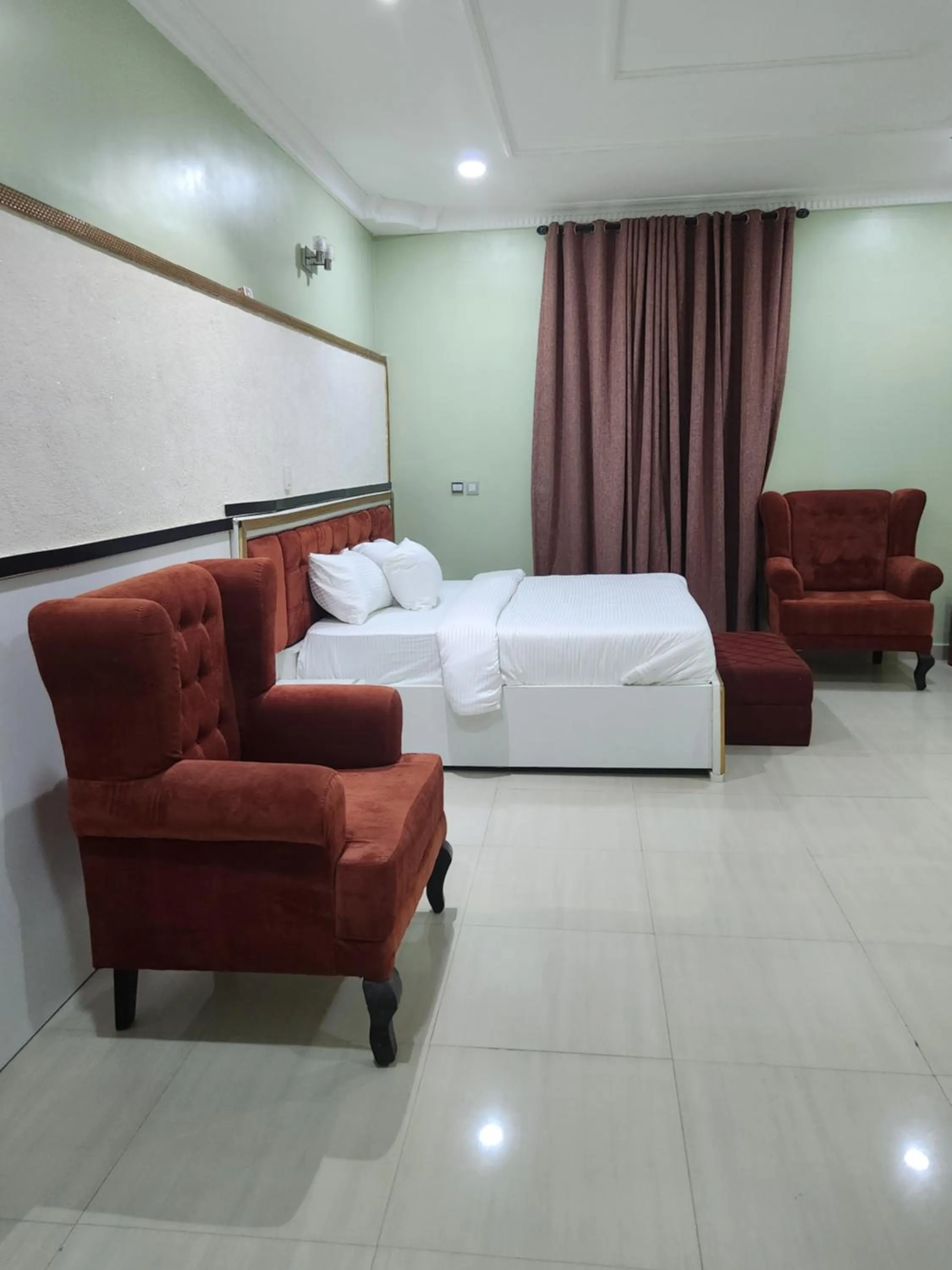 Bedroom in Cozy Residence Abuja