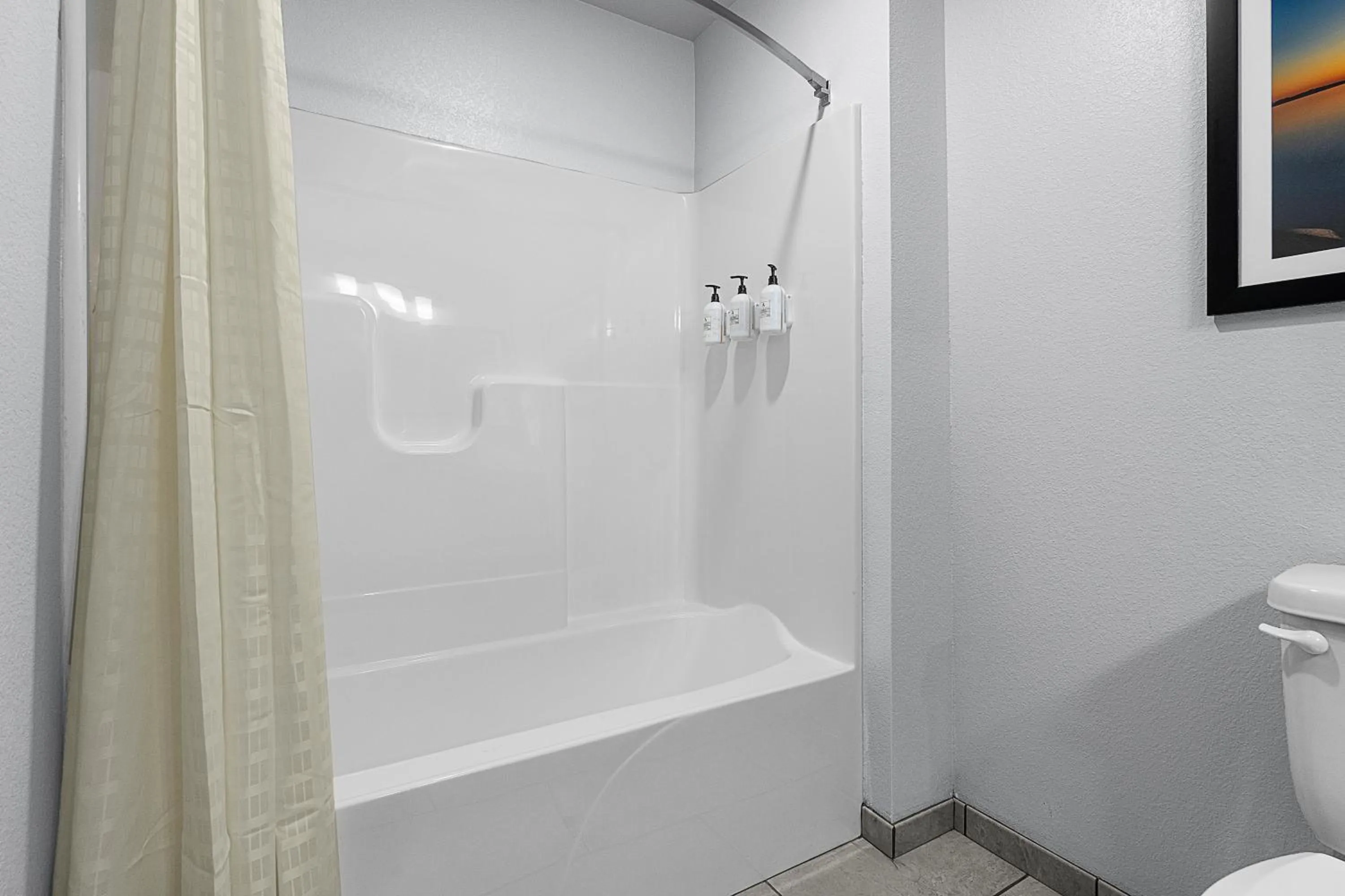 Bathroom in Riverstone Suites by Cobblestone Hotels - Chippewa Falls