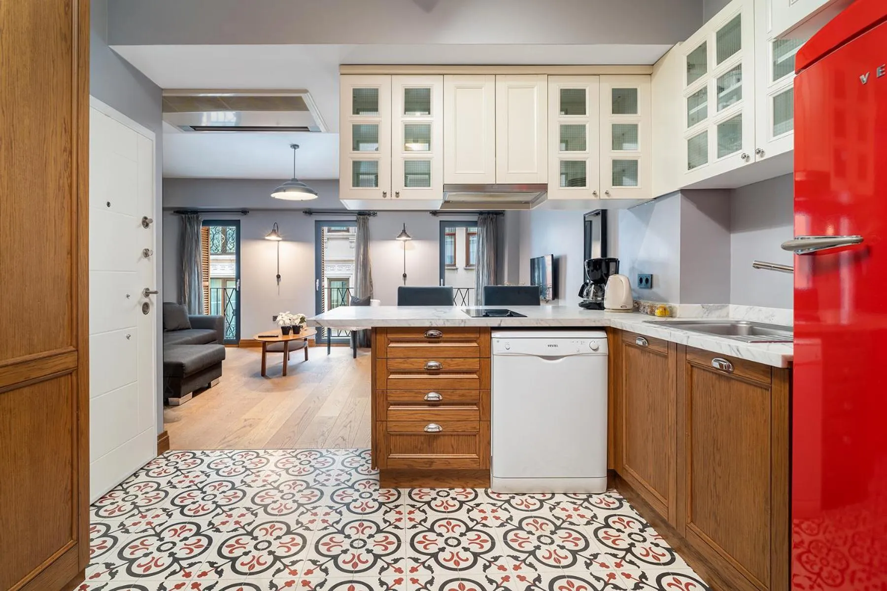 Kitchen or kitchenette in Urban Quarters - Asmalı Mescit