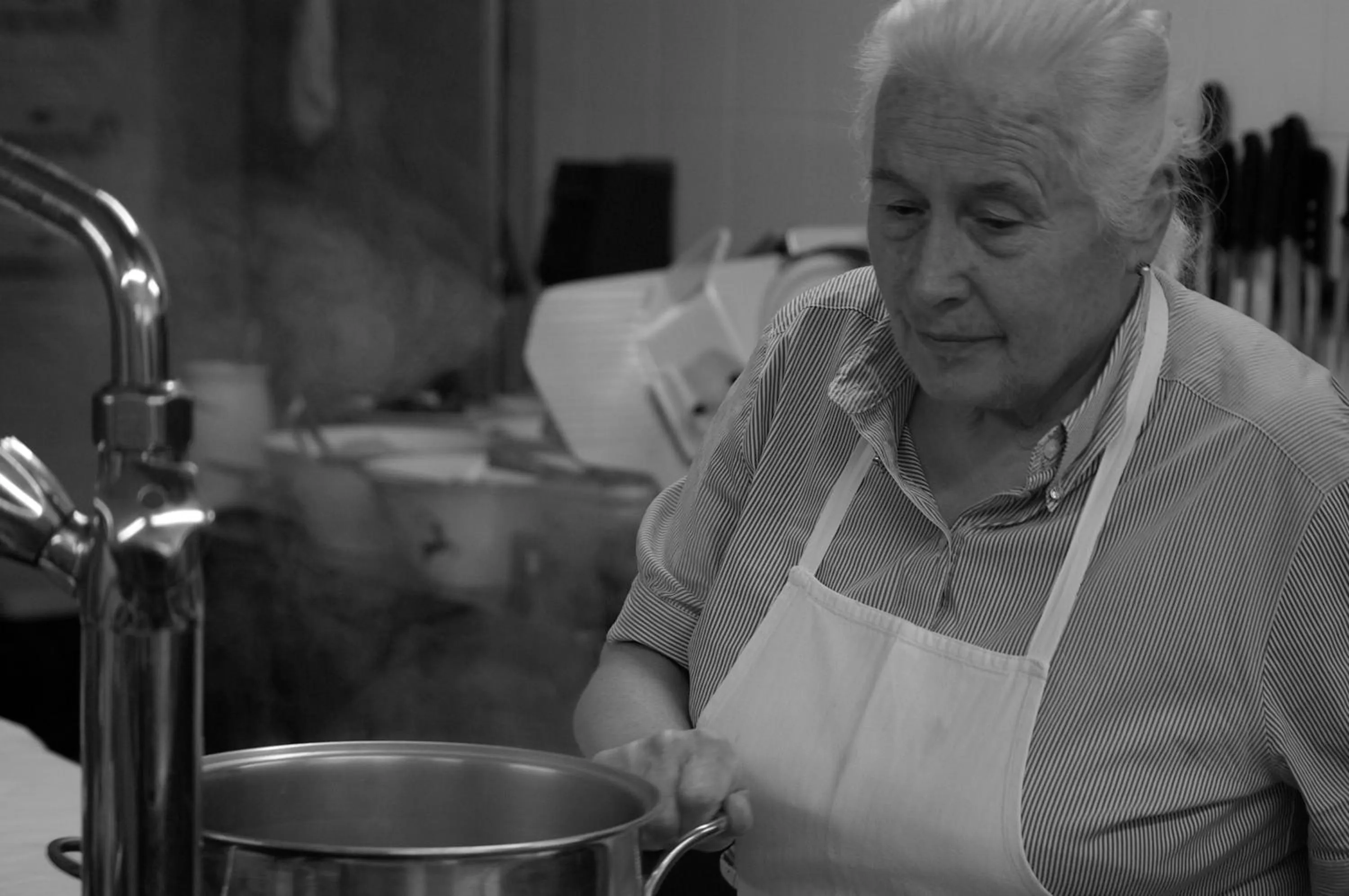 Kitchen or kitchenette in Gasthof zur Krone