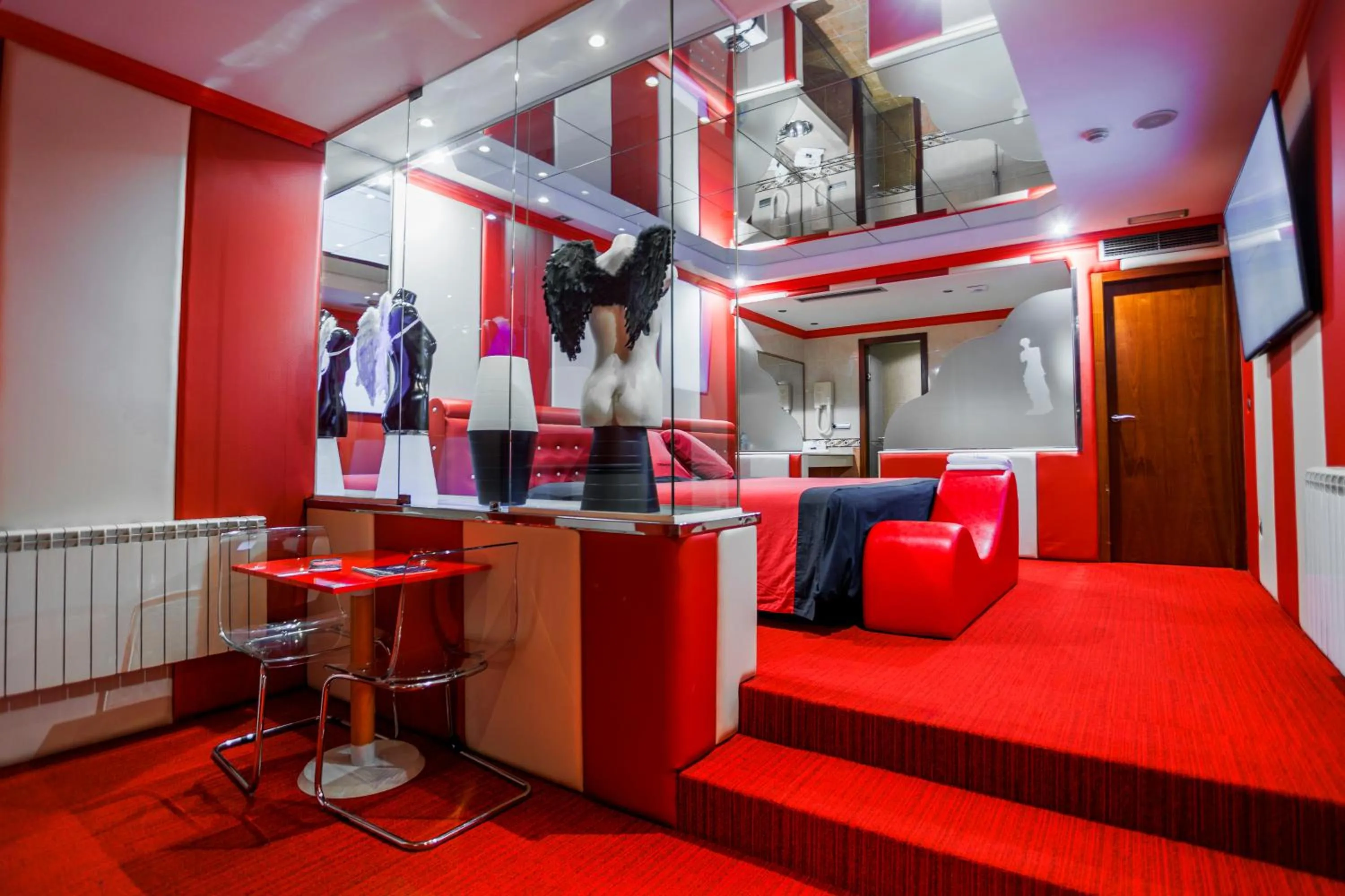 Bed in Motel Venus Pontevedra