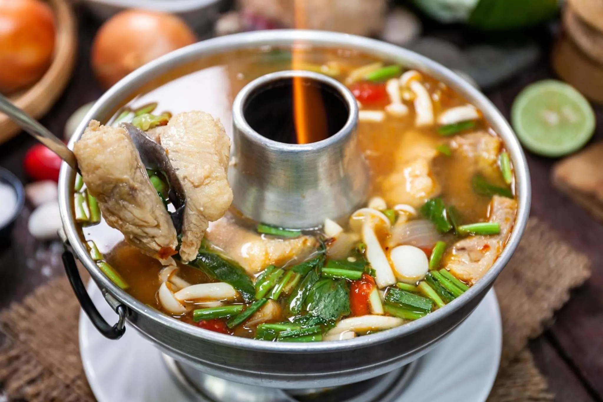 Food in Buengngarm Resort