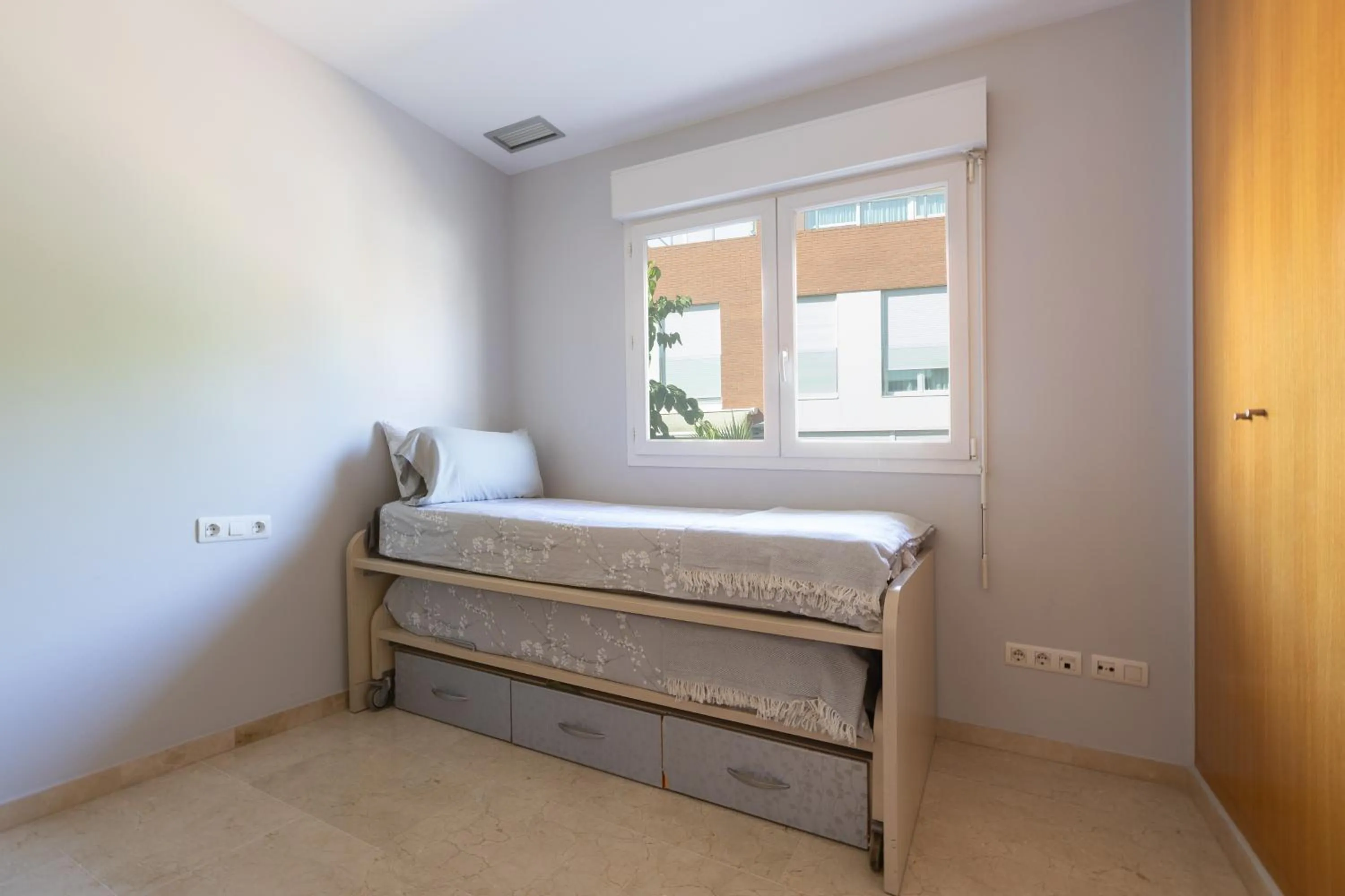 Bed in Villa Beach Barcelona