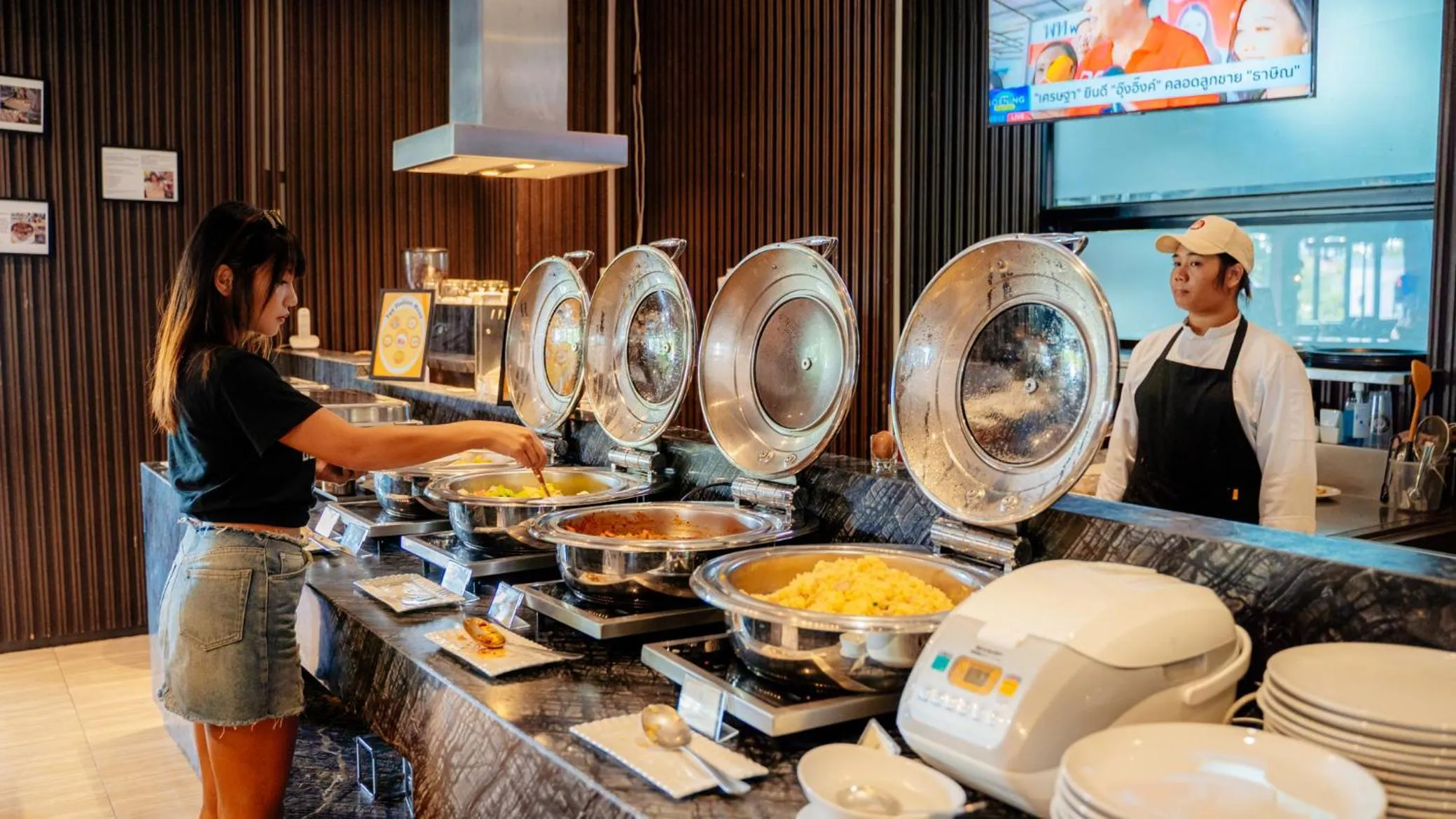 Food in Siamese Hotel Pattaya, BW Signature Collection