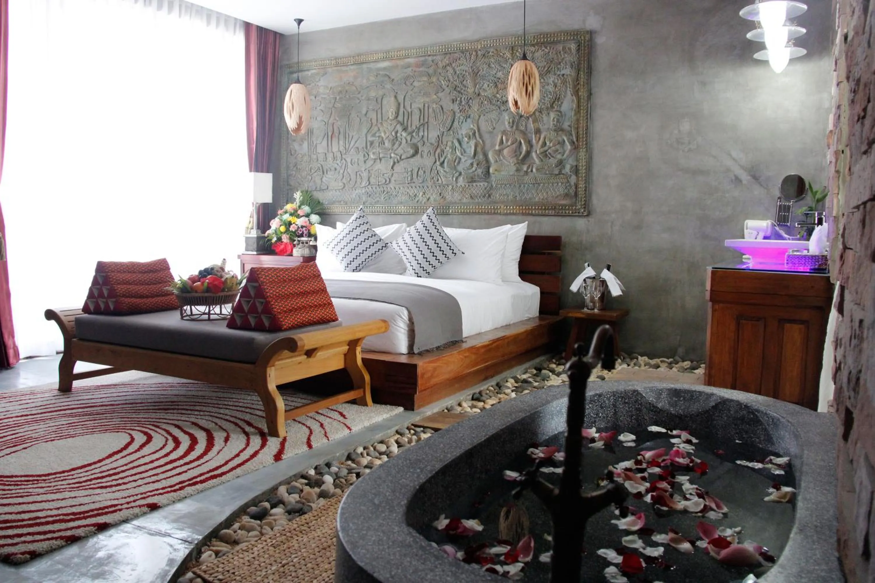 Bedroom, Bed in Cambana d'Angkor Suites