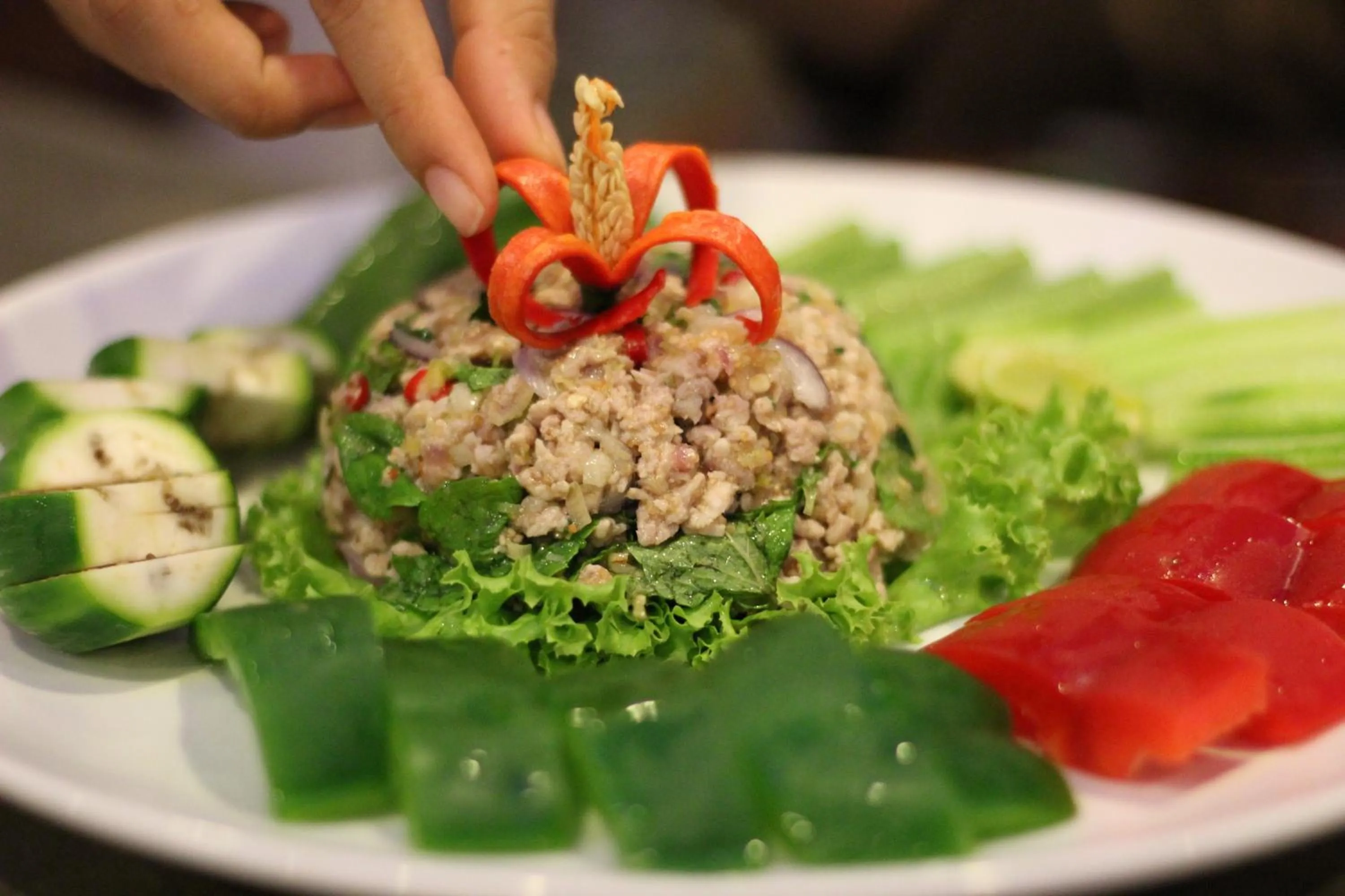 Food in Cambana d'Angkor Suites