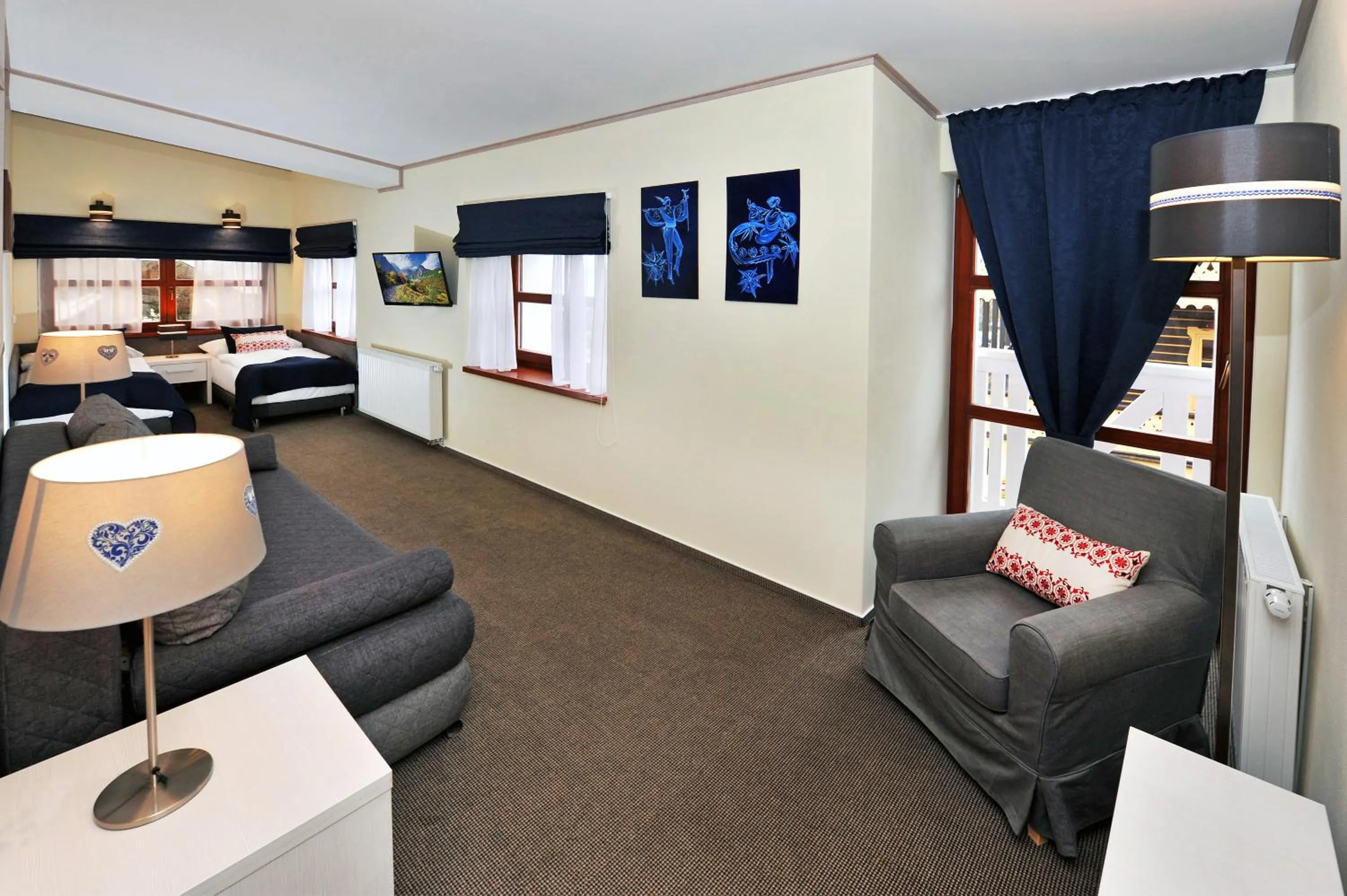 Photo of the whole room in APLEND Koliba Kamzík