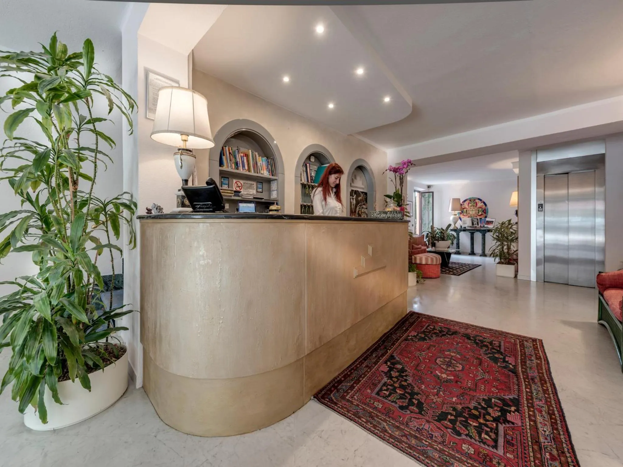 Lobby or reception in Hotel Palagi