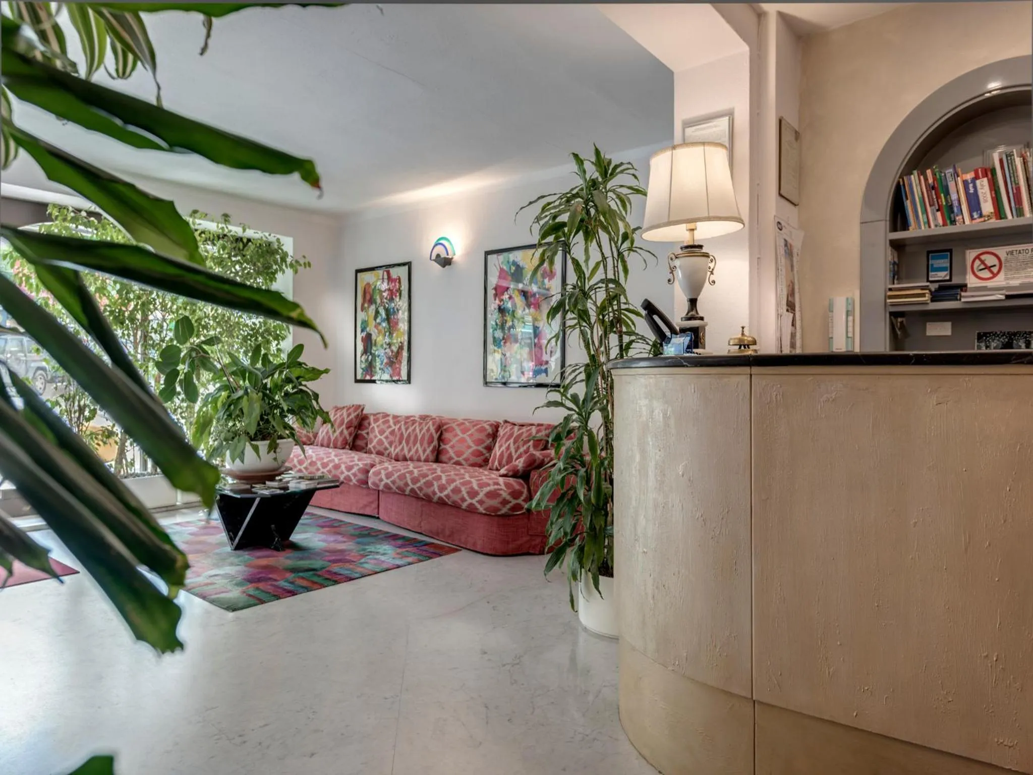 Lobby or reception in Hotel Palagi