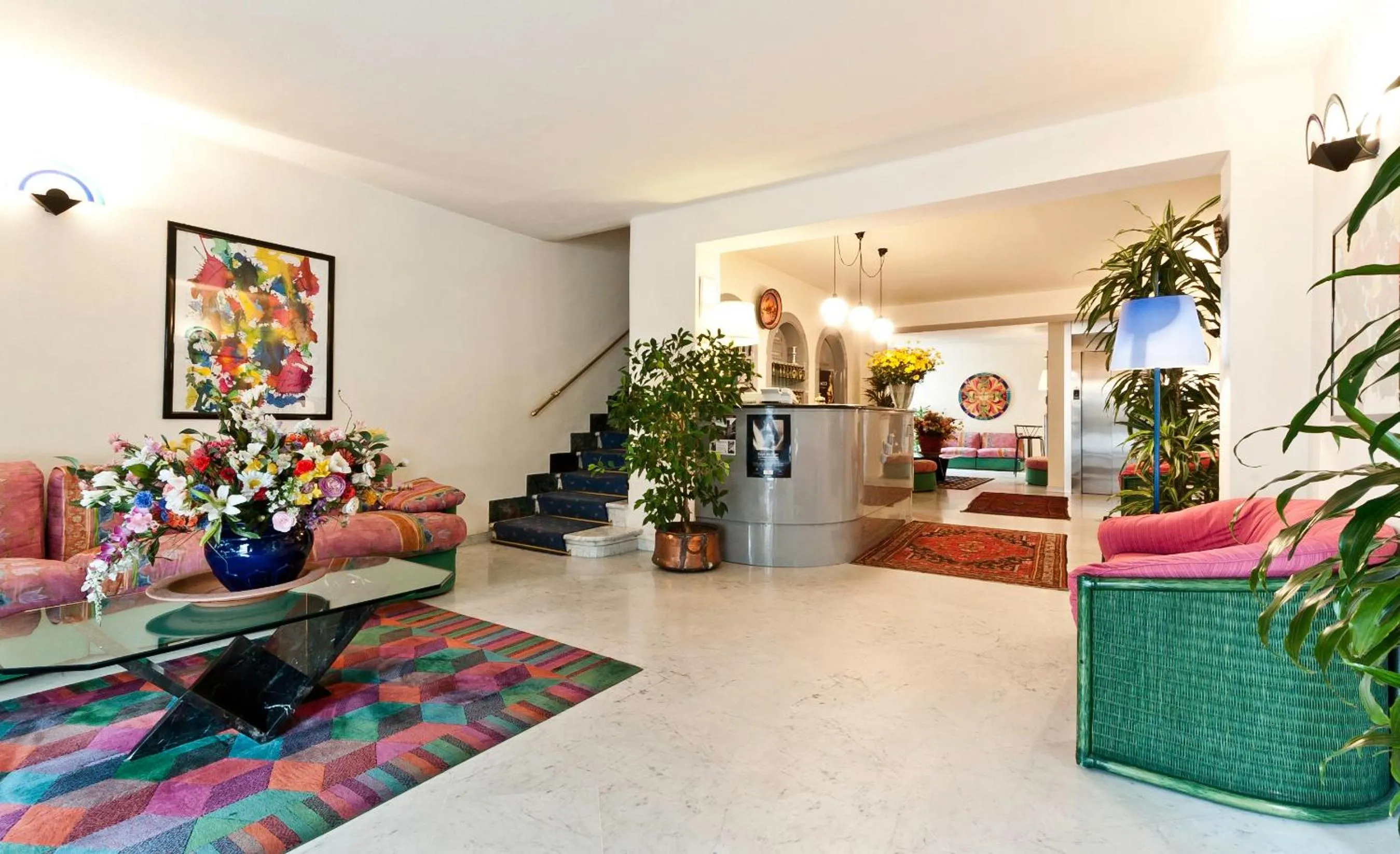 Lobby or reception in Hotel Palagi