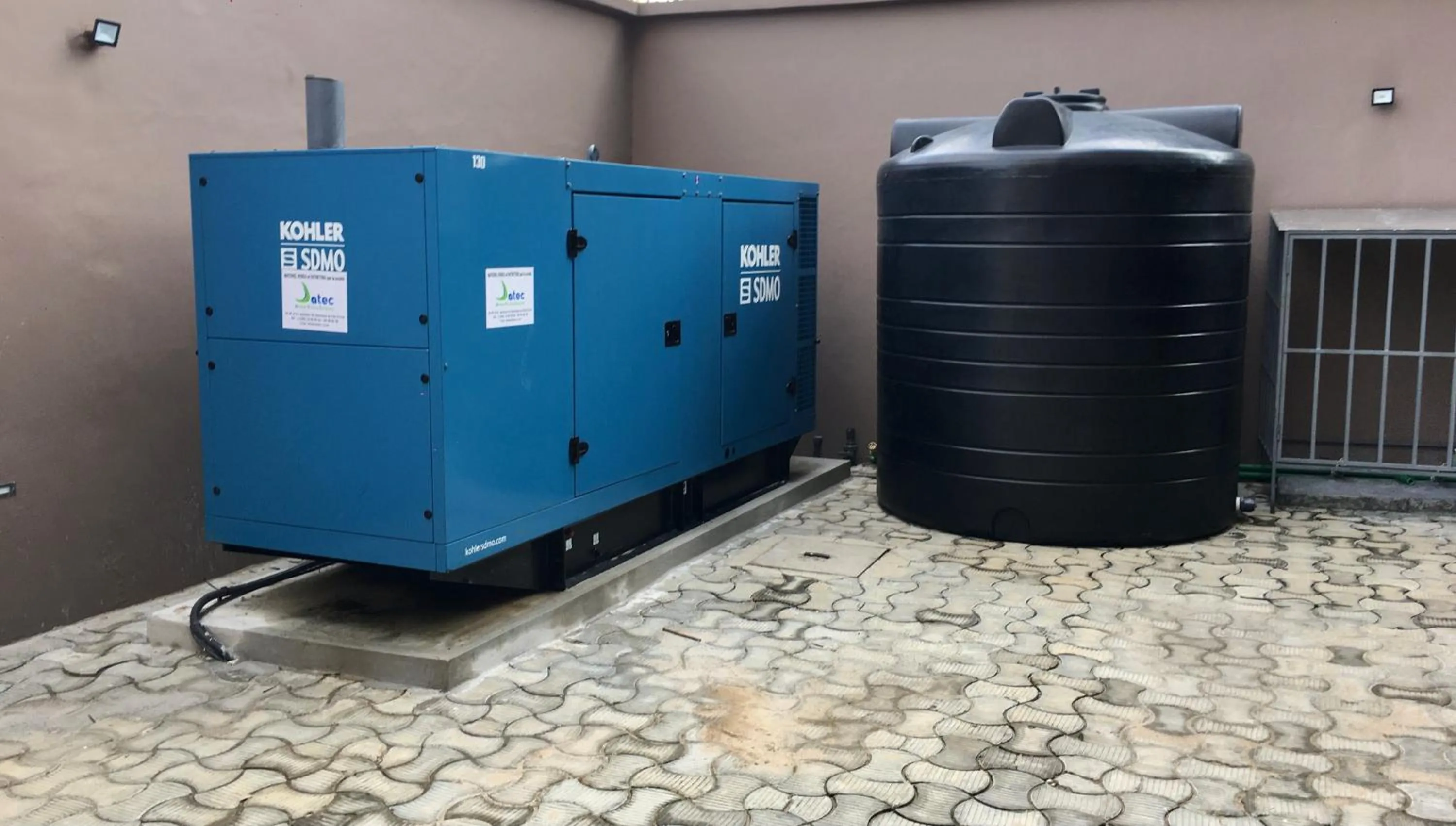 Inner courtyard view in Residences Saint Pierre