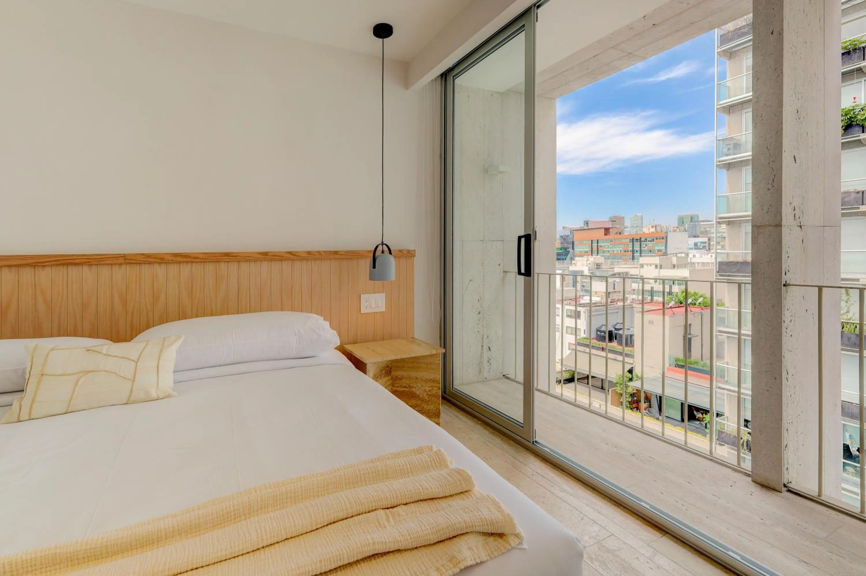 View (from property/room), Bed in Capitalia Antara Polanco